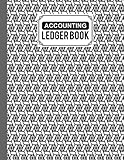  Accounting Ledger Book: Hexagons Accounting Ledger for Bookkeeping, 6 Column Account Record Journal / Notebook - Size 8.5\