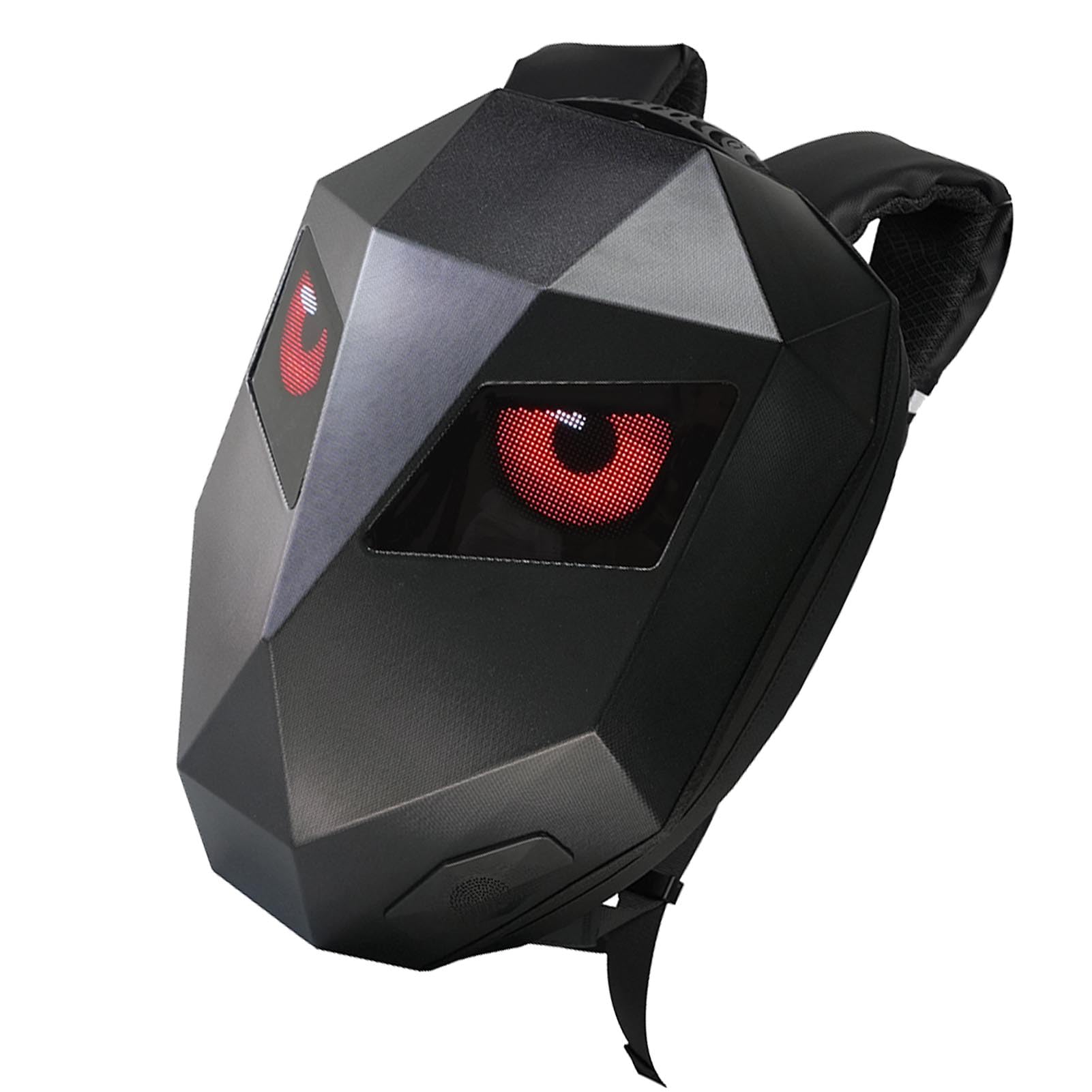 Aramox Mochila LED con Pantalla Programable, Bolsa de Ciclismo Dura, Gran Capacidad para Ciclistas y Ciclistas