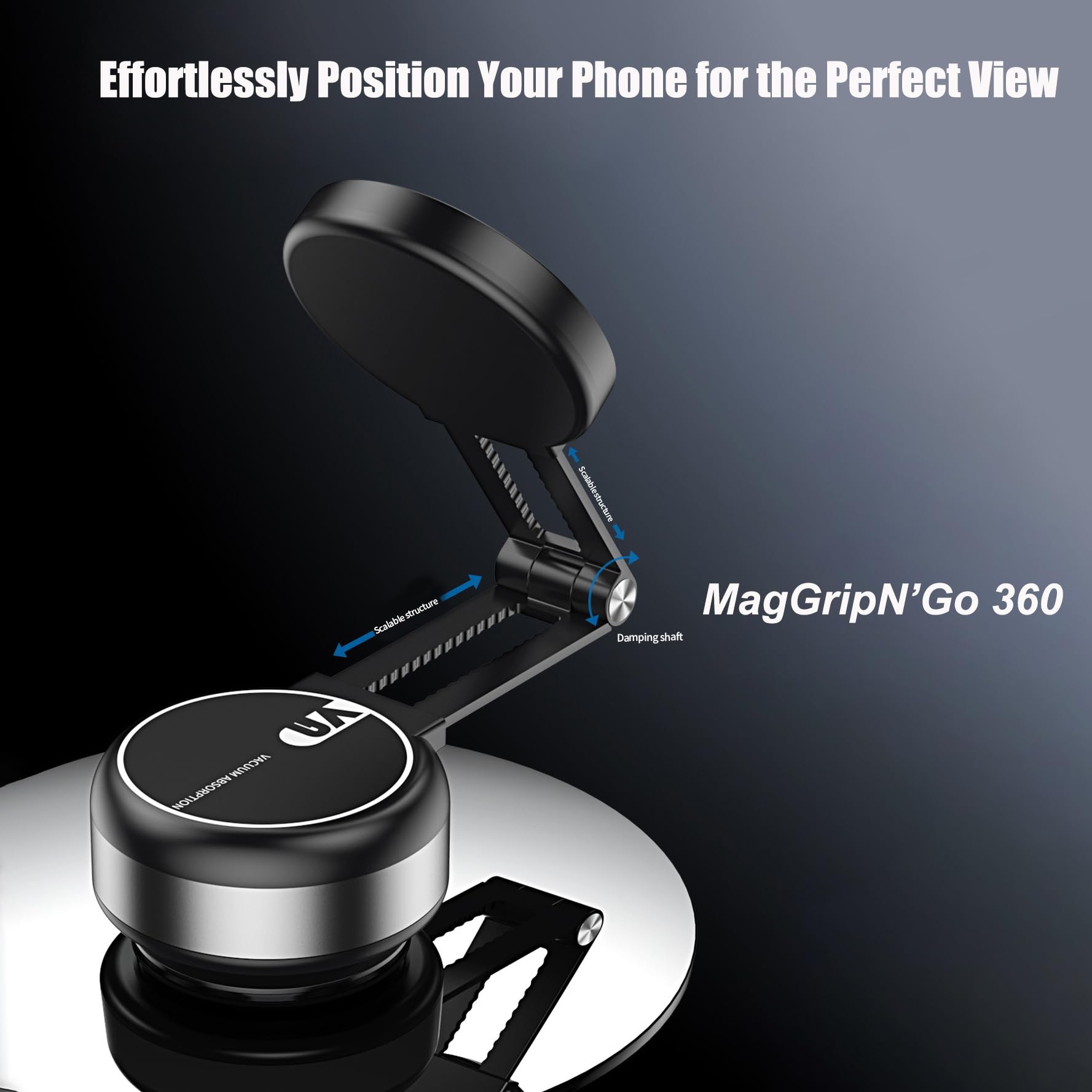 Amazon.com: Nixive 2025 New Magnetic Phone Holder, MagGripN'Go 360