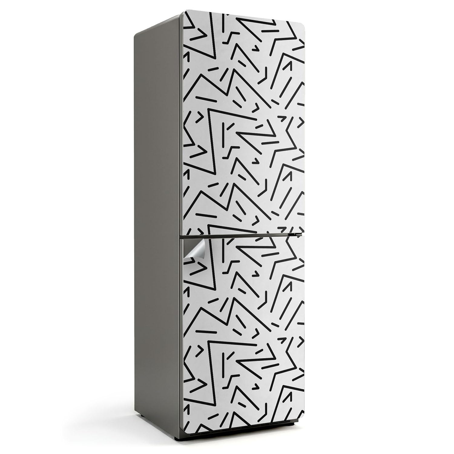 Autocollant porte réfrigérateur 60x180 revêtement adhésif sticker protection cuisine