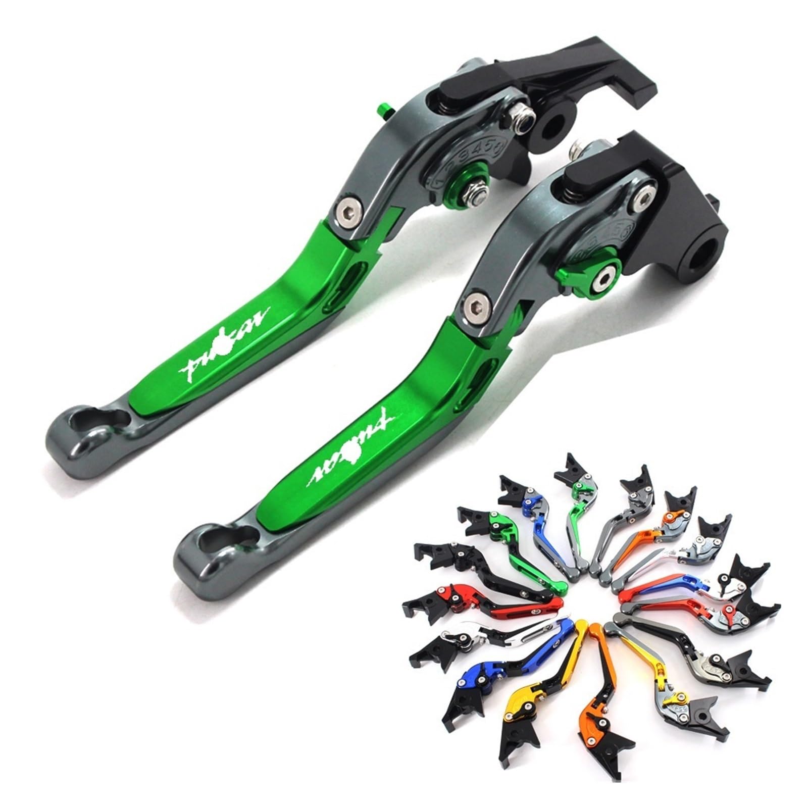 Palanca De Embrague De Freno Extensible Plegable para Motocicleta CNC, Palanca De 170mm para Bajaj Pulsar 200 NS, Todos Los Años Palancas Frenos