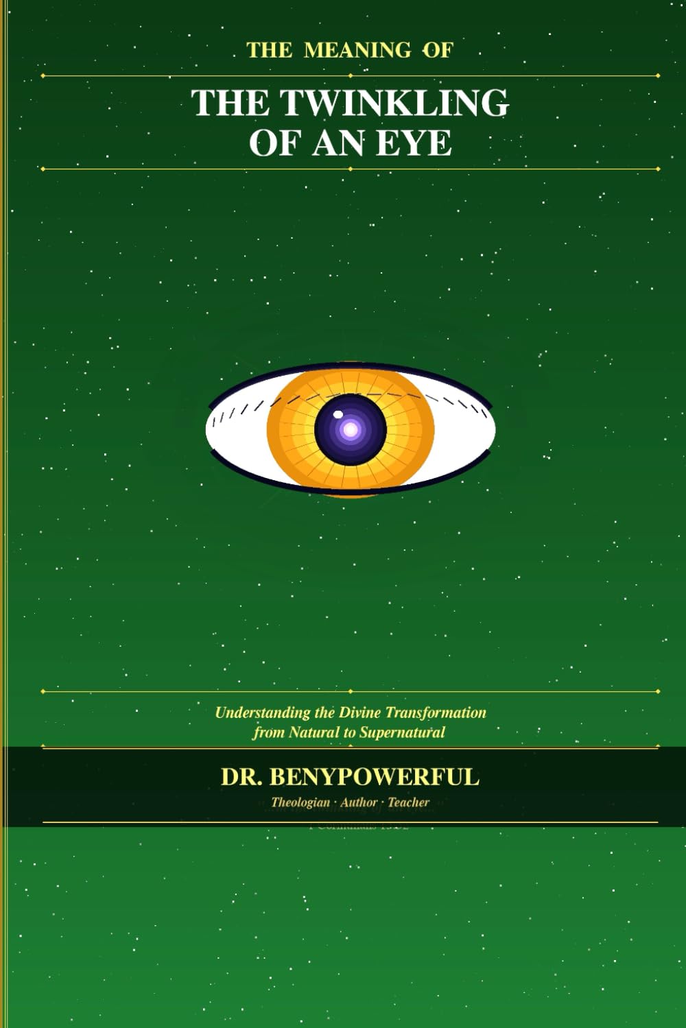 THE MEANING OF THE TWINKLING OF AN EYE (1)