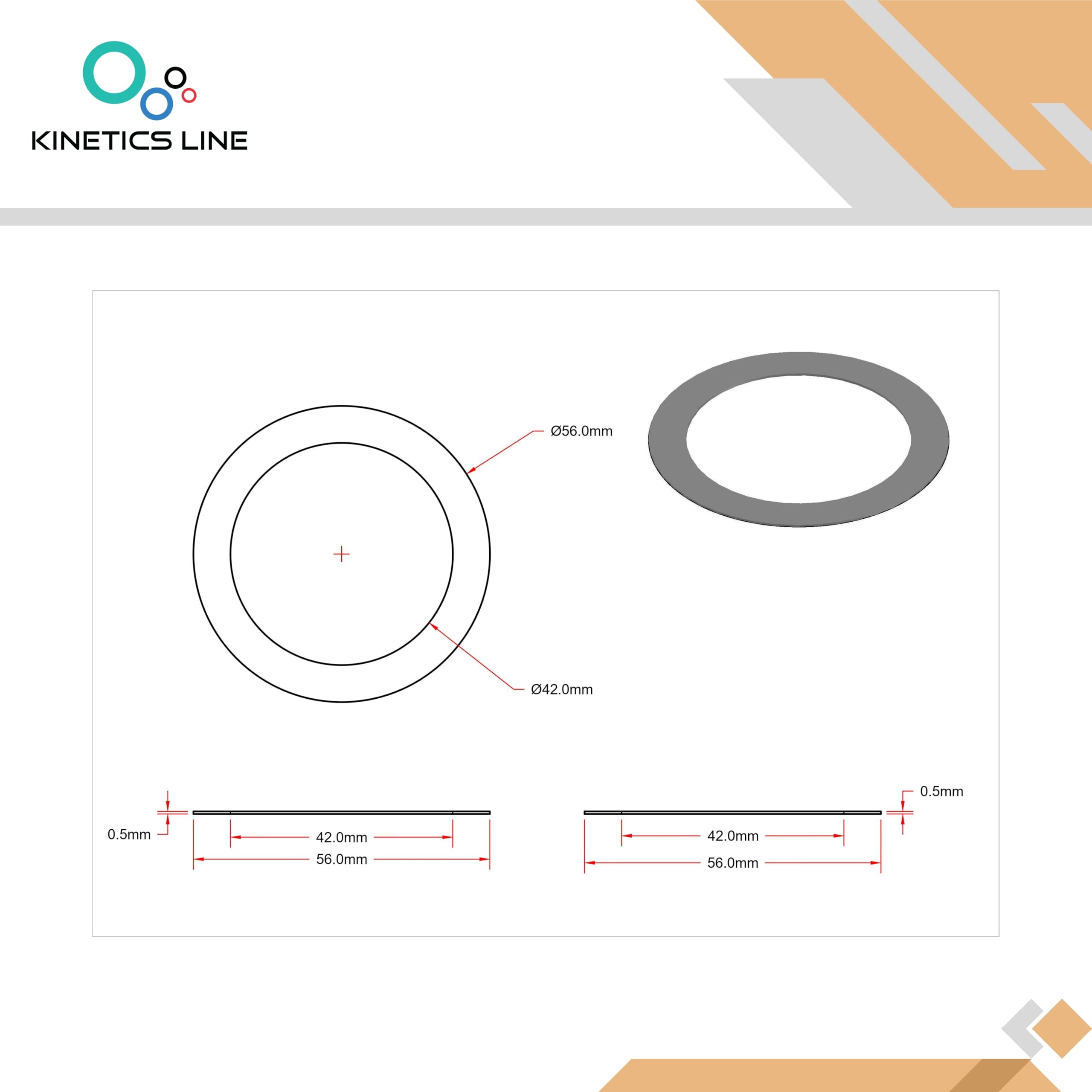 GUARNIZIONE CAMPANA 52x19 GEBERIT UNICA - Foto 10