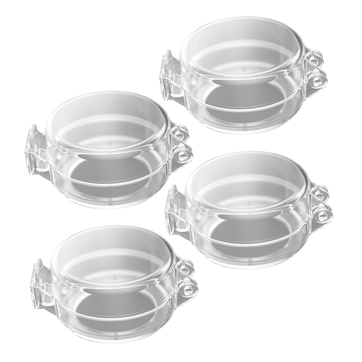 GRIRIW 4pcs Childproof Door Knob Covers Safe Locks for Boys and Girls Easy Install Home