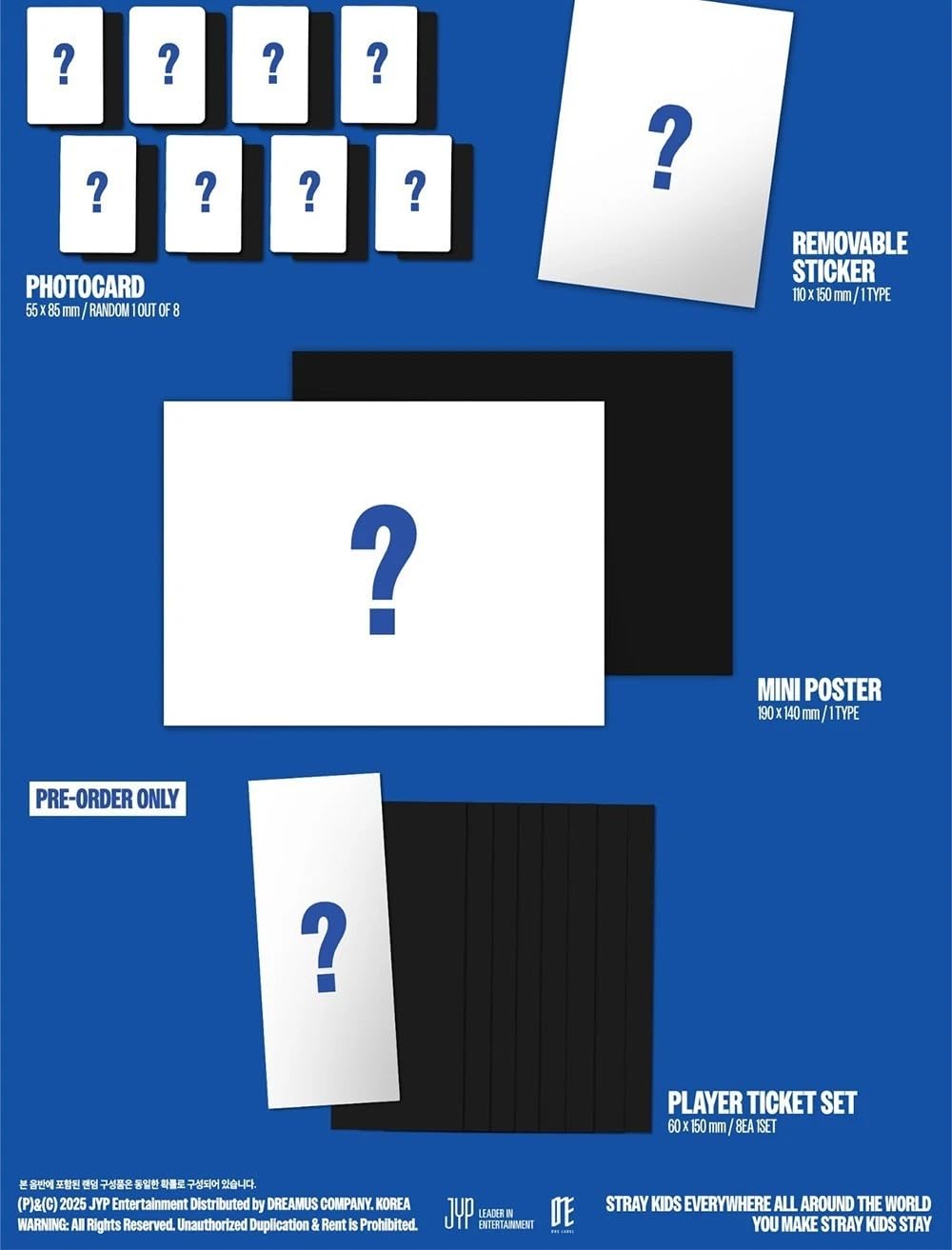 HOORAY. STRAY KIDS KARMA The 4th Album STANDARD. Photo Book+10 Card+Sticker+Poster+POB+GIFT