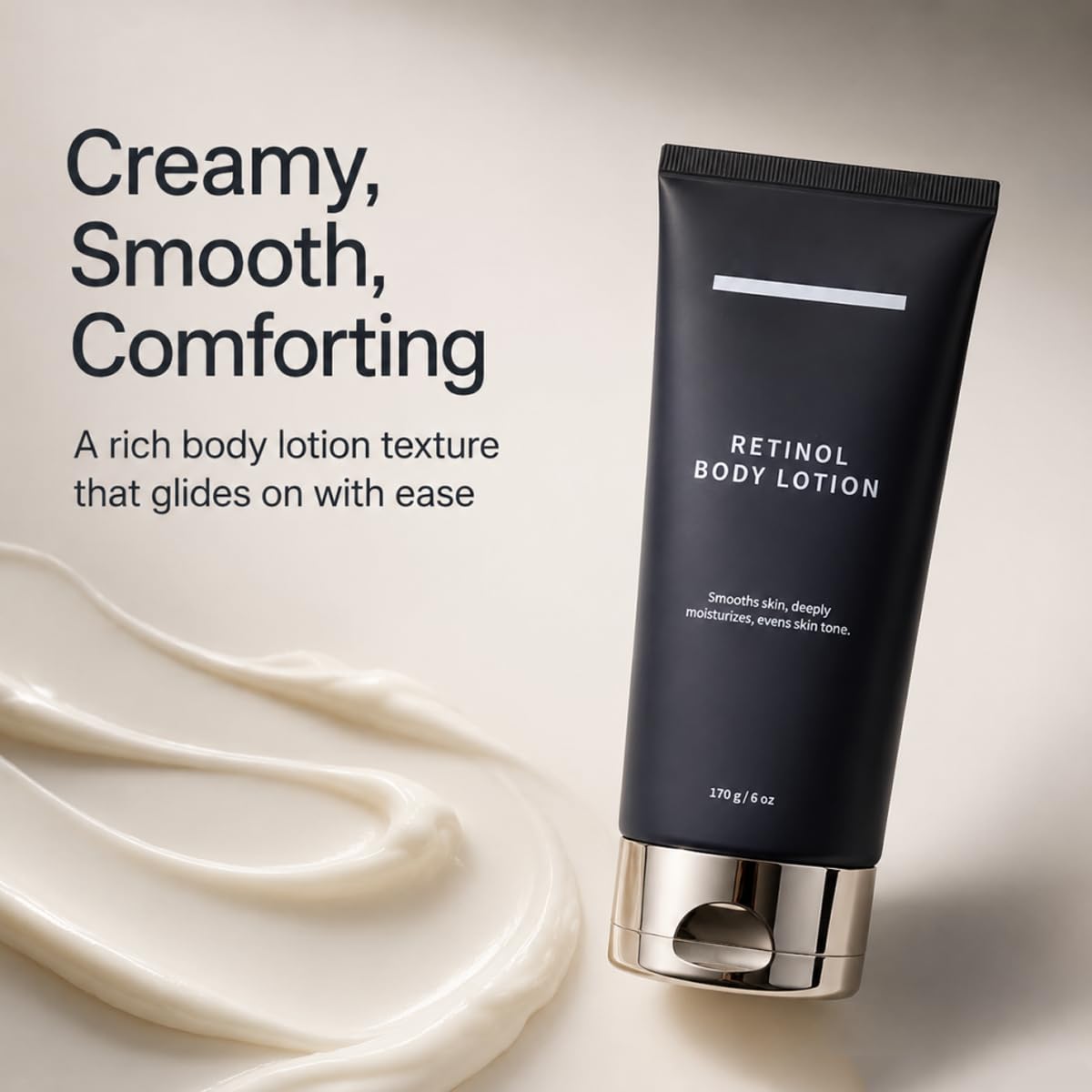 Retinol Body Lotion Firming Moisturizer for Crepey Skin, 170g/6 oz