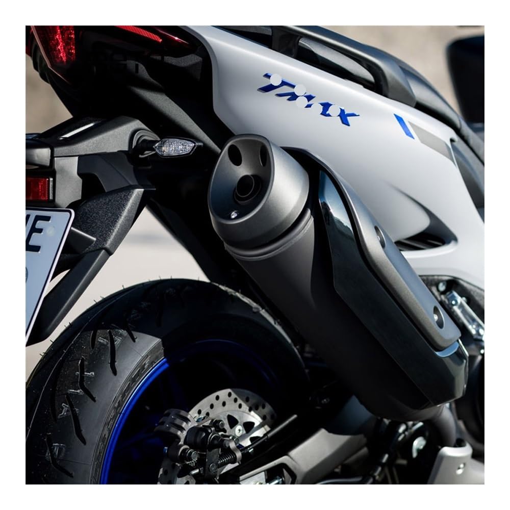 Coperchio scudo termico Per Moto Tubo Di Scarico Marmitta Scudo Termico Coperchio Protettivo Adatto Per TMAX 530 T-MAX 530 TMAX 560 2017-2021