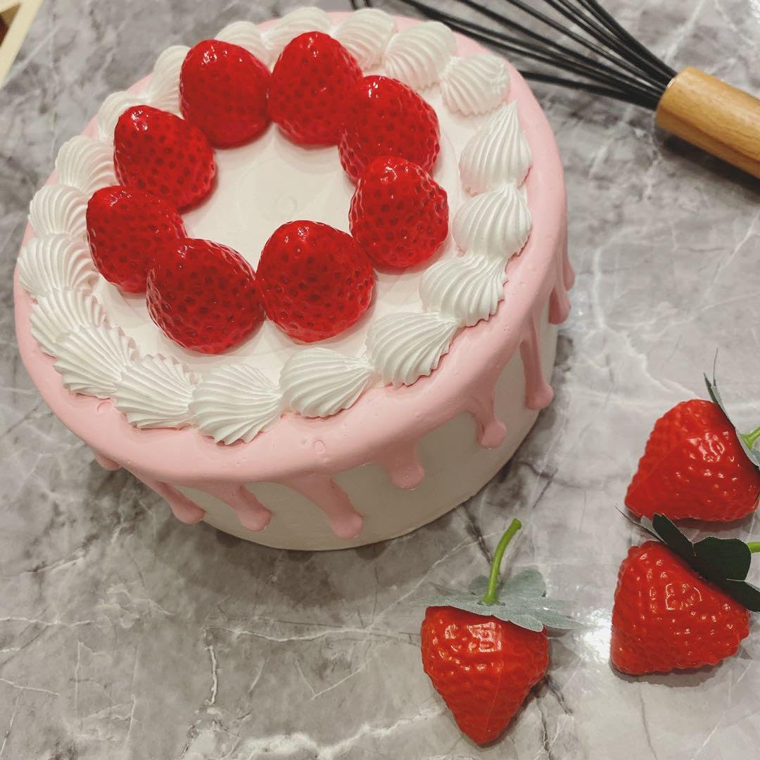Amazon.co.jp: クレイケーキ ピンク 15cm お誕生日 推し活