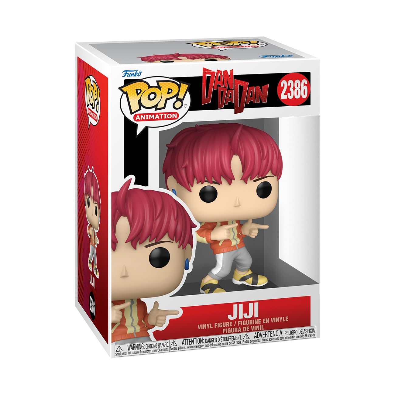 Funko POP! Animation: Dan Da Dan - Jiji with Chase - 1 in 6 chance of receiving the rare Chase variant - Collectable Vinyl Figure - Gift Idea - Official Merchandise - Toys For Kids & Adults
