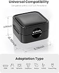 aceyoon Magnetic Cable Clips, 12 Pack Cord Organizer Cable Management, [1s Lock] Desk Cable Organizer Strong Adhesive Wire Organizer Keeper for Desk, Nightstand, Wall, Home, Office, Car