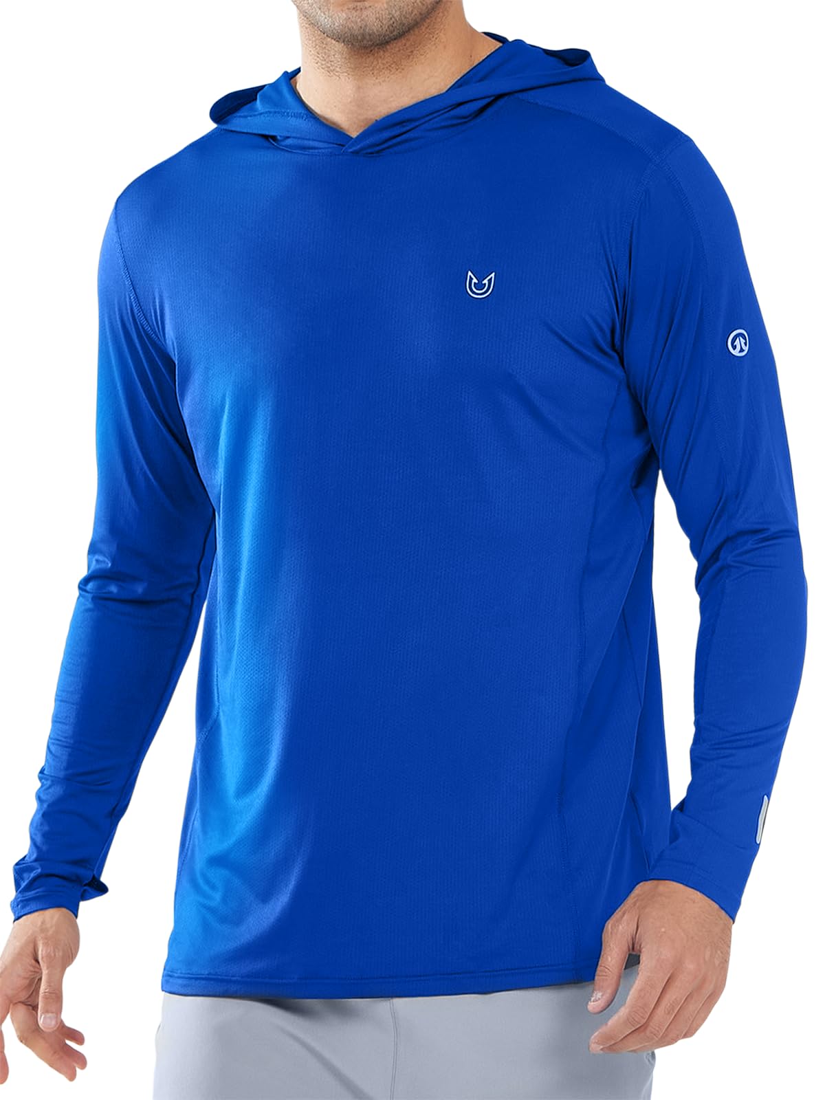 NORTHYARD Men's Sun Protection Shirt UPF 50+ Hoodie Long Sleeve Fishing Swim Rash Guard Shirts UV SPF Lightweight Running