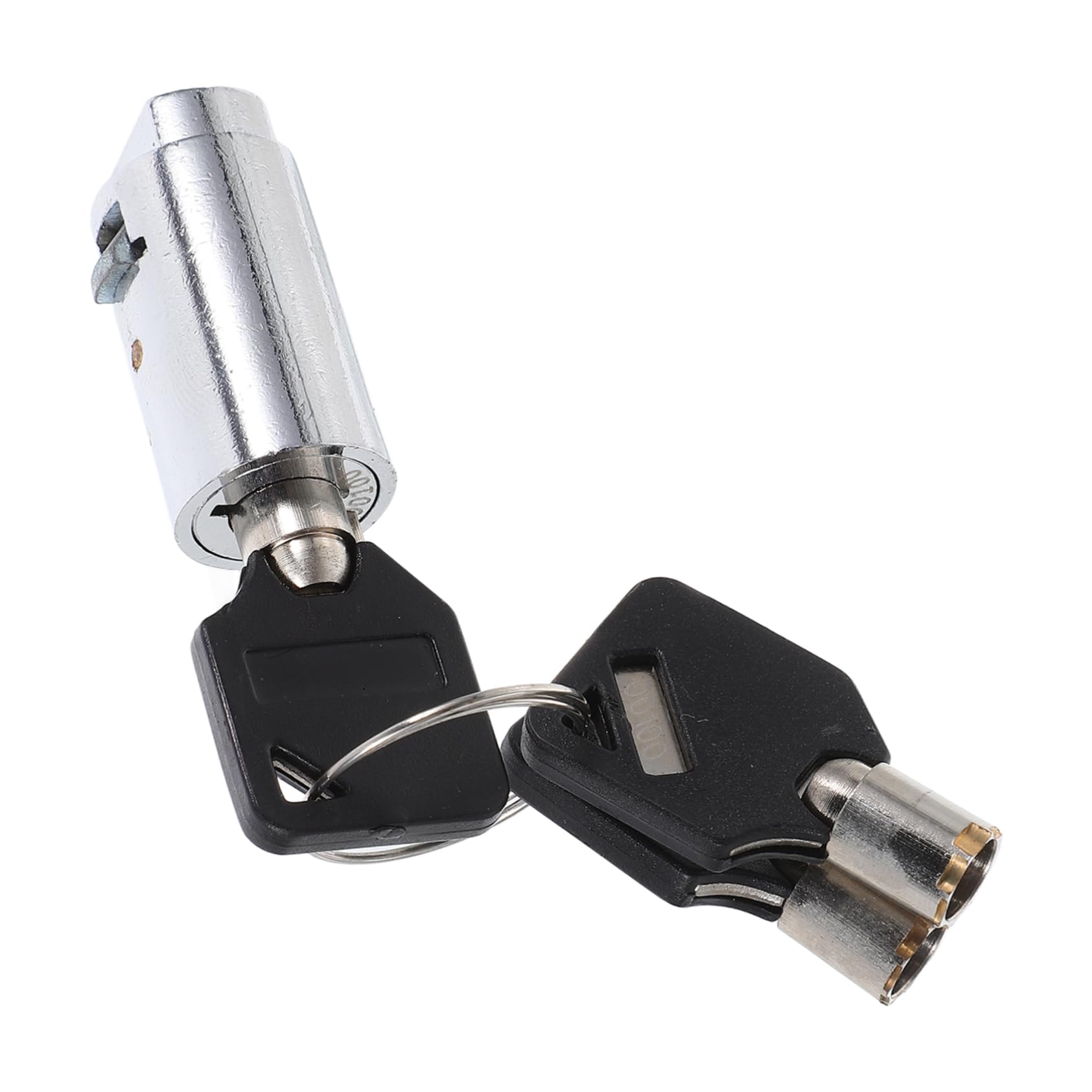 Cabilock 1Set Shaped Vending Machine Lock with Keys Compatible with Snack and Soda Machines Replacement Parts for Commercial Vending Easy Installation and High Security