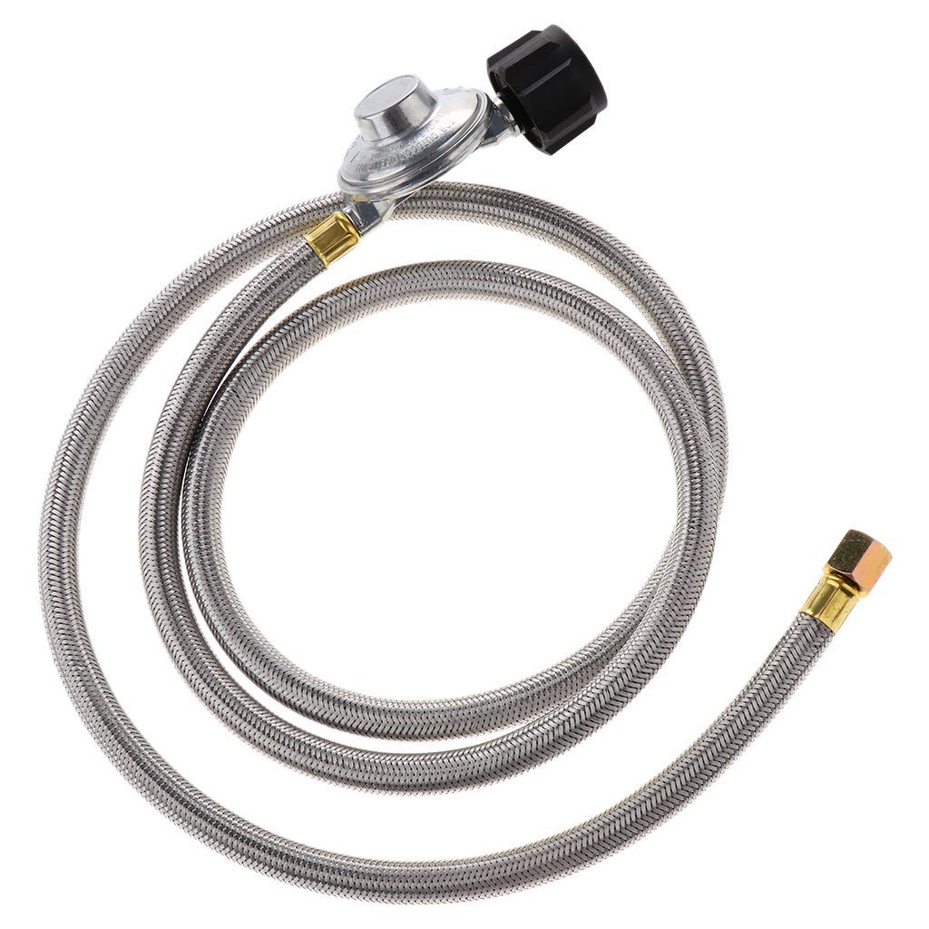 regolatore del gas propano regolatore di pressione + tubo per campeggio