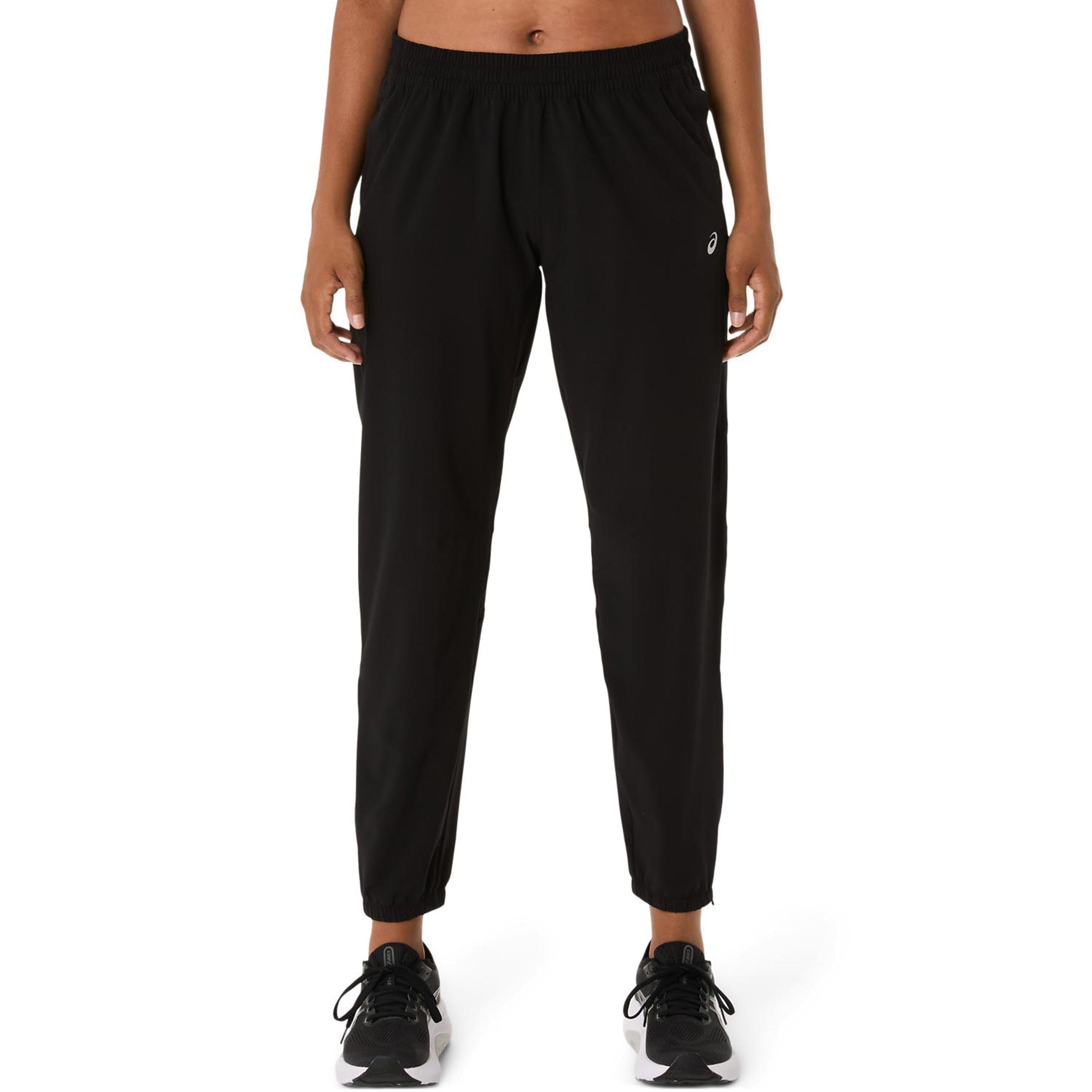 ASICS Core Woven Laufhose Damen schwarz - Performance Black M