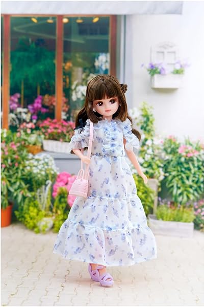 タカラトミー(TAKARA TOMY) リカちゃん ドール LD-15 プティブロッサム 着せ替え おままごと おもちゃ 3歳以上 - 5