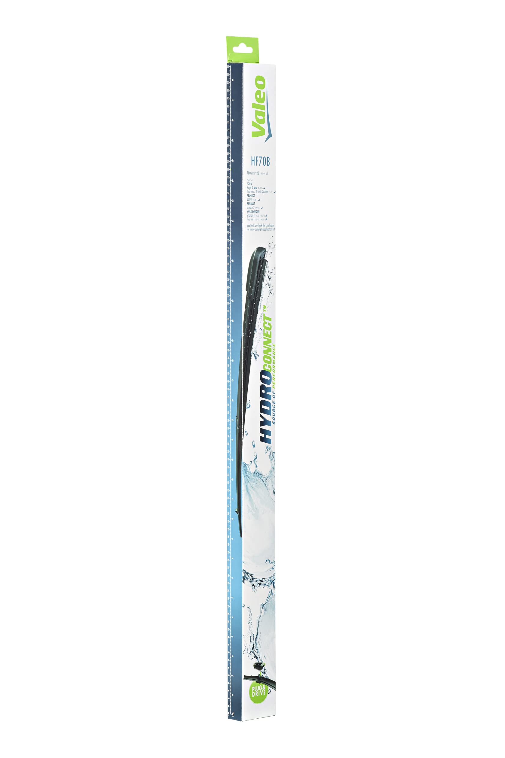 Valeo Hydroconnect Silecek Ford Kuga II (2014-2019), Opel Astra K (2019-2022), Peugeot 3008 (2009-2016), 5008 (2009-2017) (700 MM) 578516