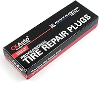 Vista 5 de CKAuto 30 piezas de 20,3 cm de tiras de reparación de neumáticos marrones, herramientas automotrices de reparación de neumáticos sin cámara