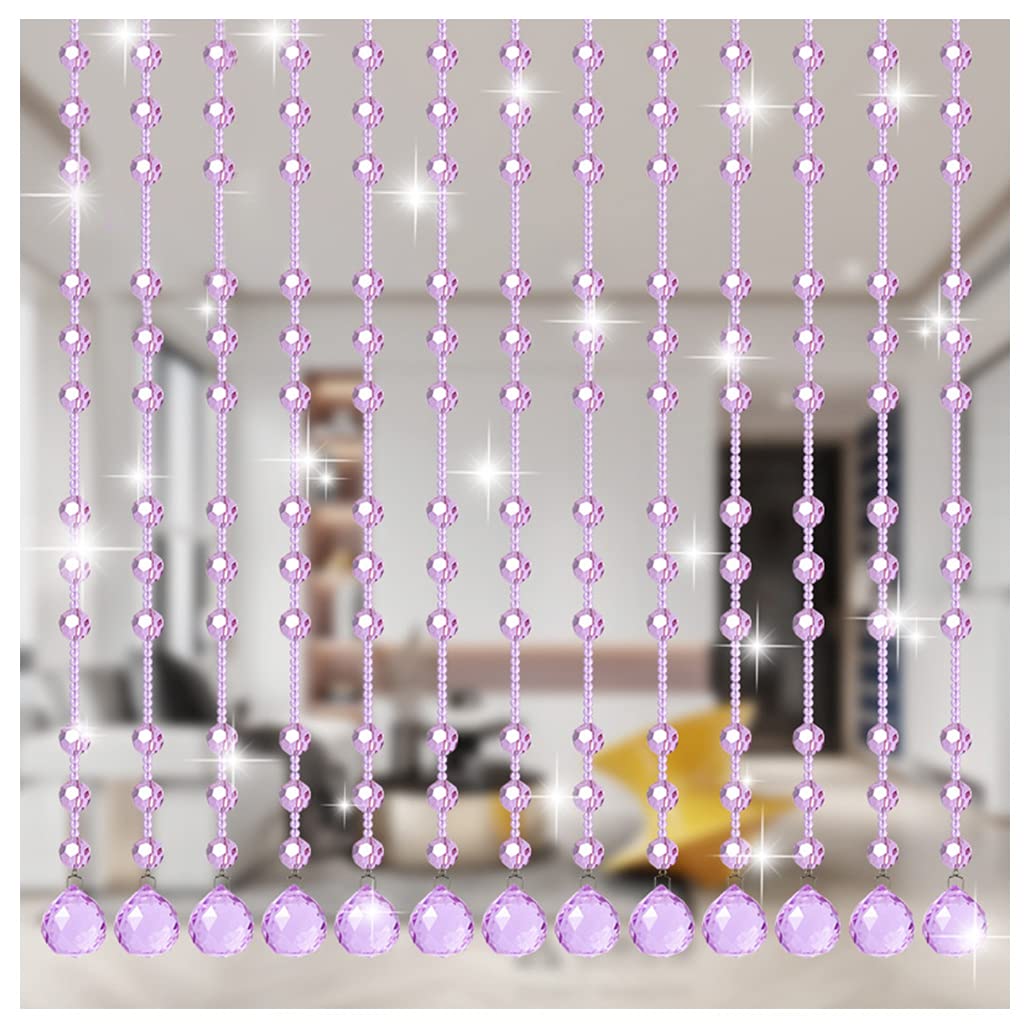 Rideaux de séparation de pièce pour sublimer le salon avec des perles en verre