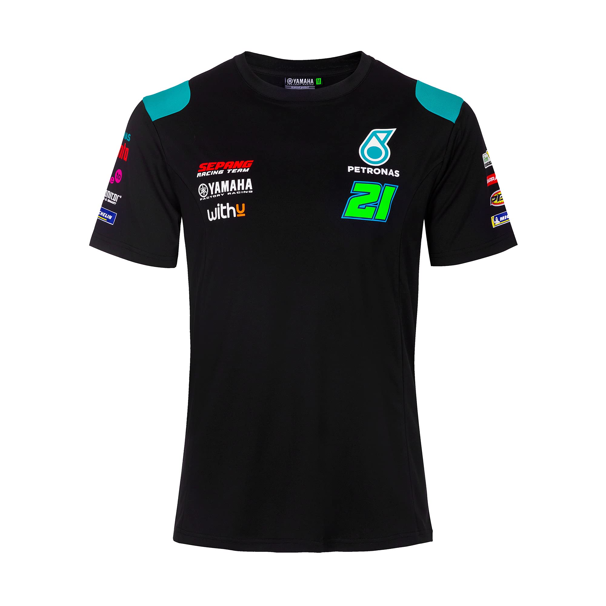 Franco Morbidelli T-Shirt Replica Team Petronas L,Black,Man, One Size Tall