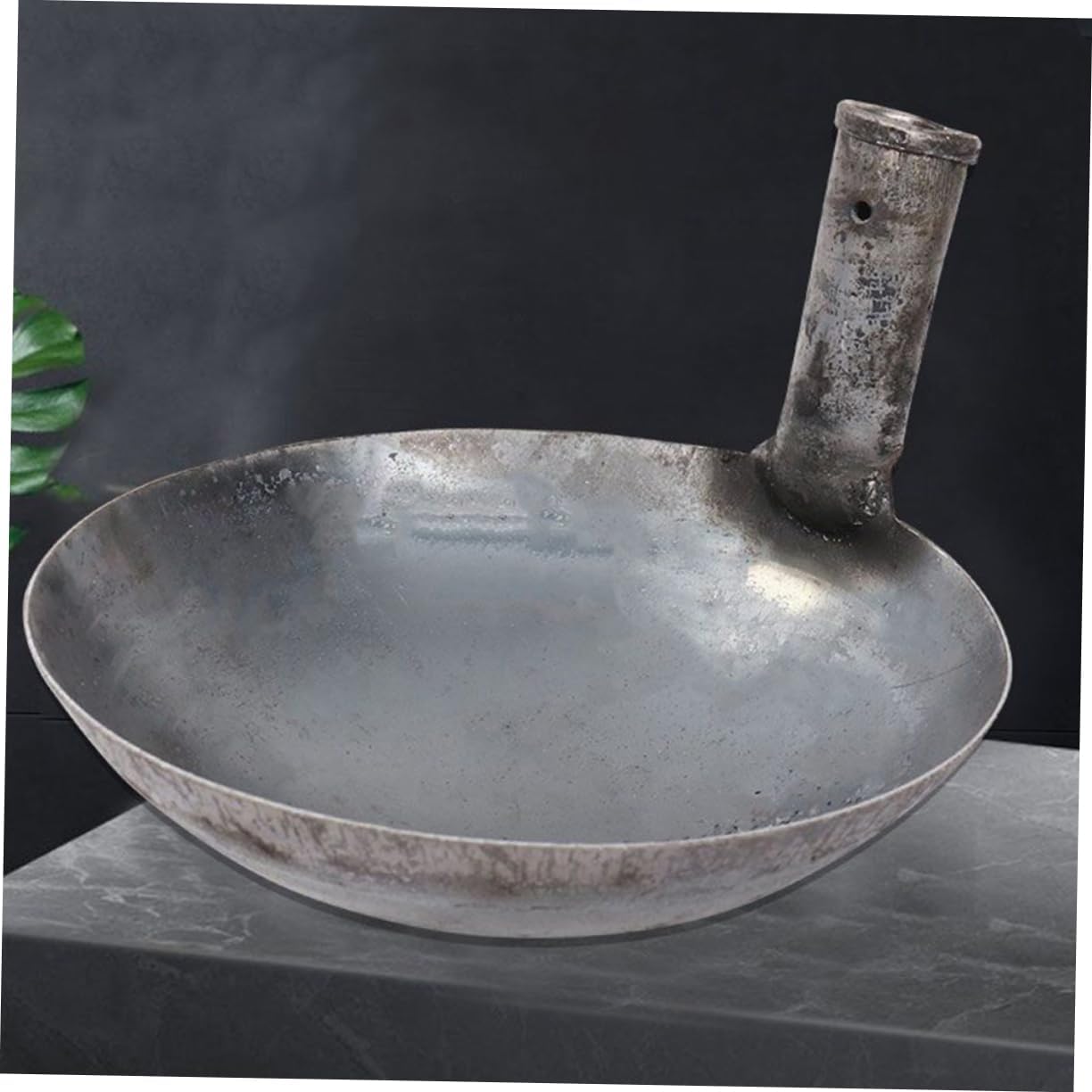 Large Capacity Iron Ladle Farming Industrial Scoop Easy Cleaning for Long-lasting Use