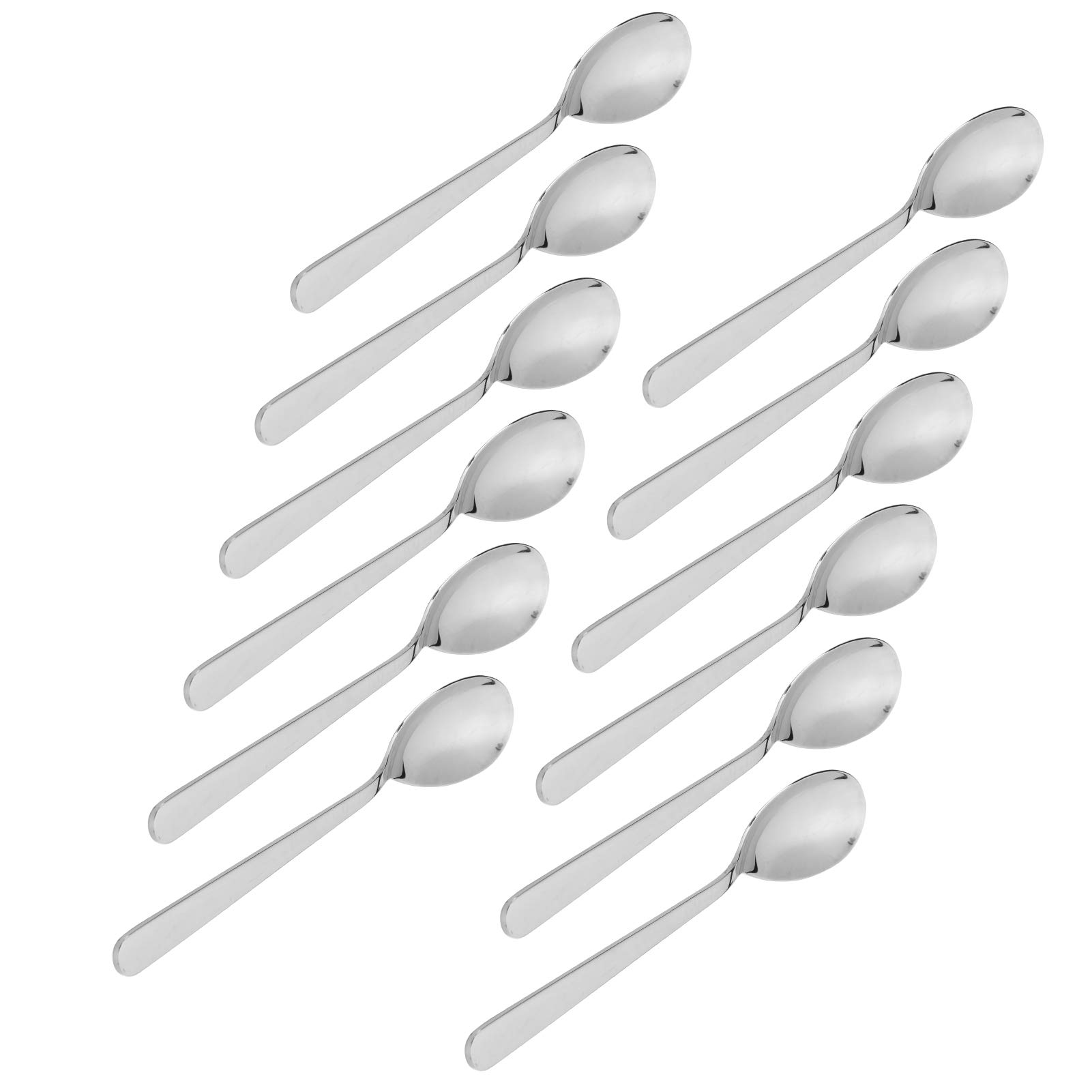 12 pezzi set di posate in acciaio inox eleganti posate posate utensili da per ristorante hotel sala da pranzo lucidatura a specchio antiruggine durevole lavabile in lavast (J13422/02