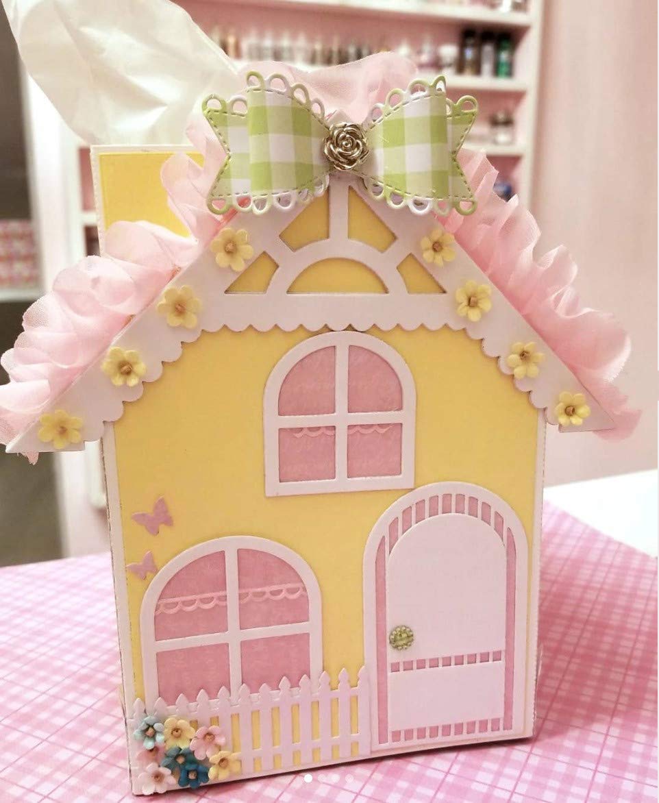 KSCRAFT 3D Big House - Troqueles de corte de metal para hacer álbumes de recortes, tarjetas, suministros de decoración divertidos para niños