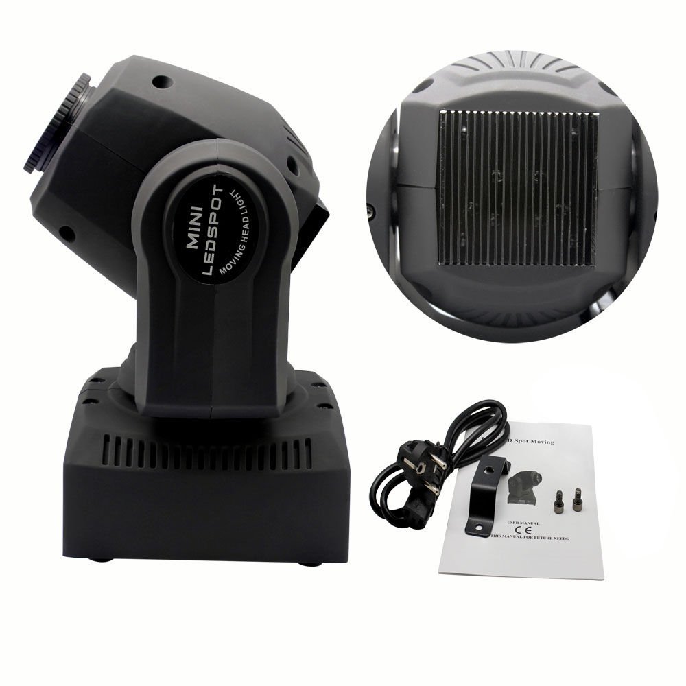 Amazon.com: XPCLEOYZ Moving Head DJ Lights Stage Lights 30W 2-Pack