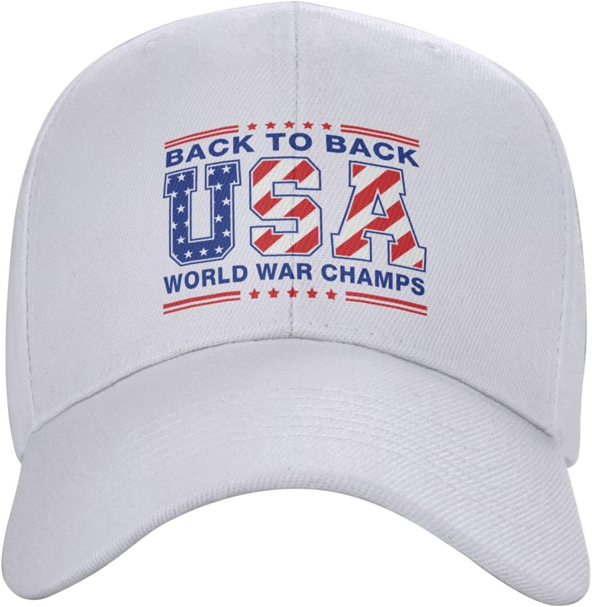 Funny Trucker Hats for Women World War Champs Casquette image 2