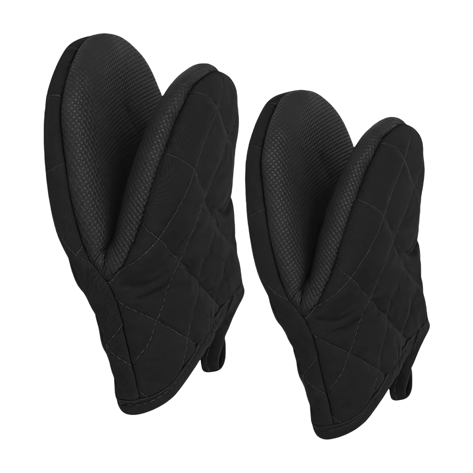 SHYYOULQE Extra Long Oven Mitts Heatproof Up to 260°C Double Layer Protections Cotton Lined for Baking Roasting Double Layer Thermal Protections Gloves