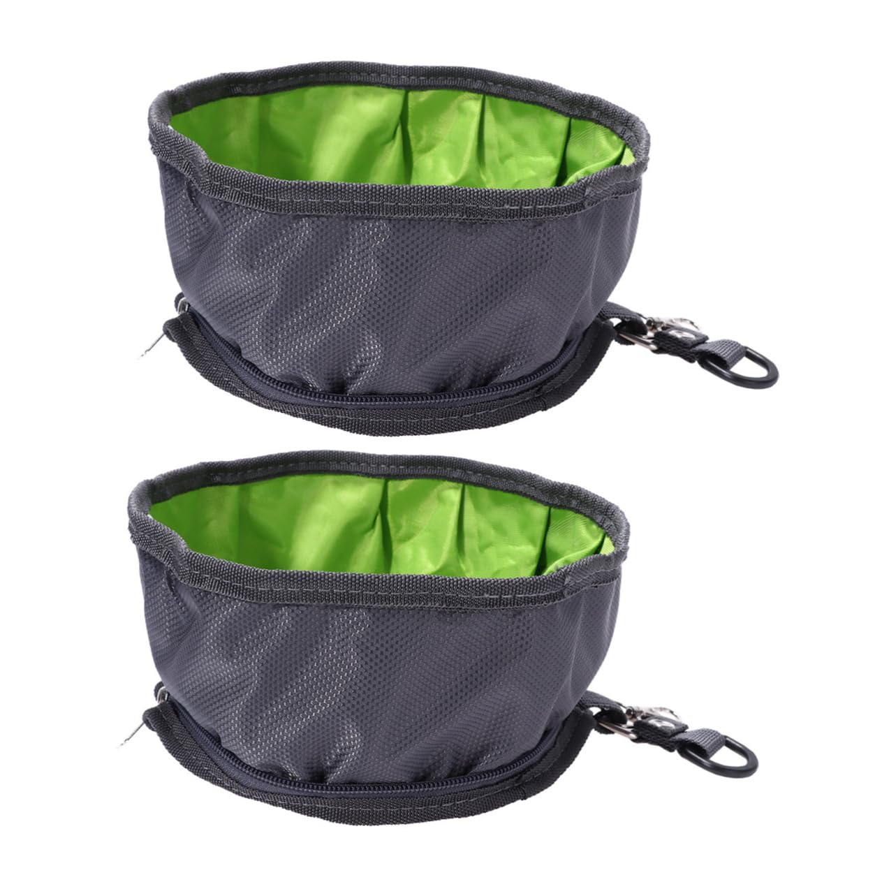 ABOOFAN Lot De 2 Gamelles Portables pour Chien Pliables pour Chat pour Voyage Robustes Et Faciles À Transporter