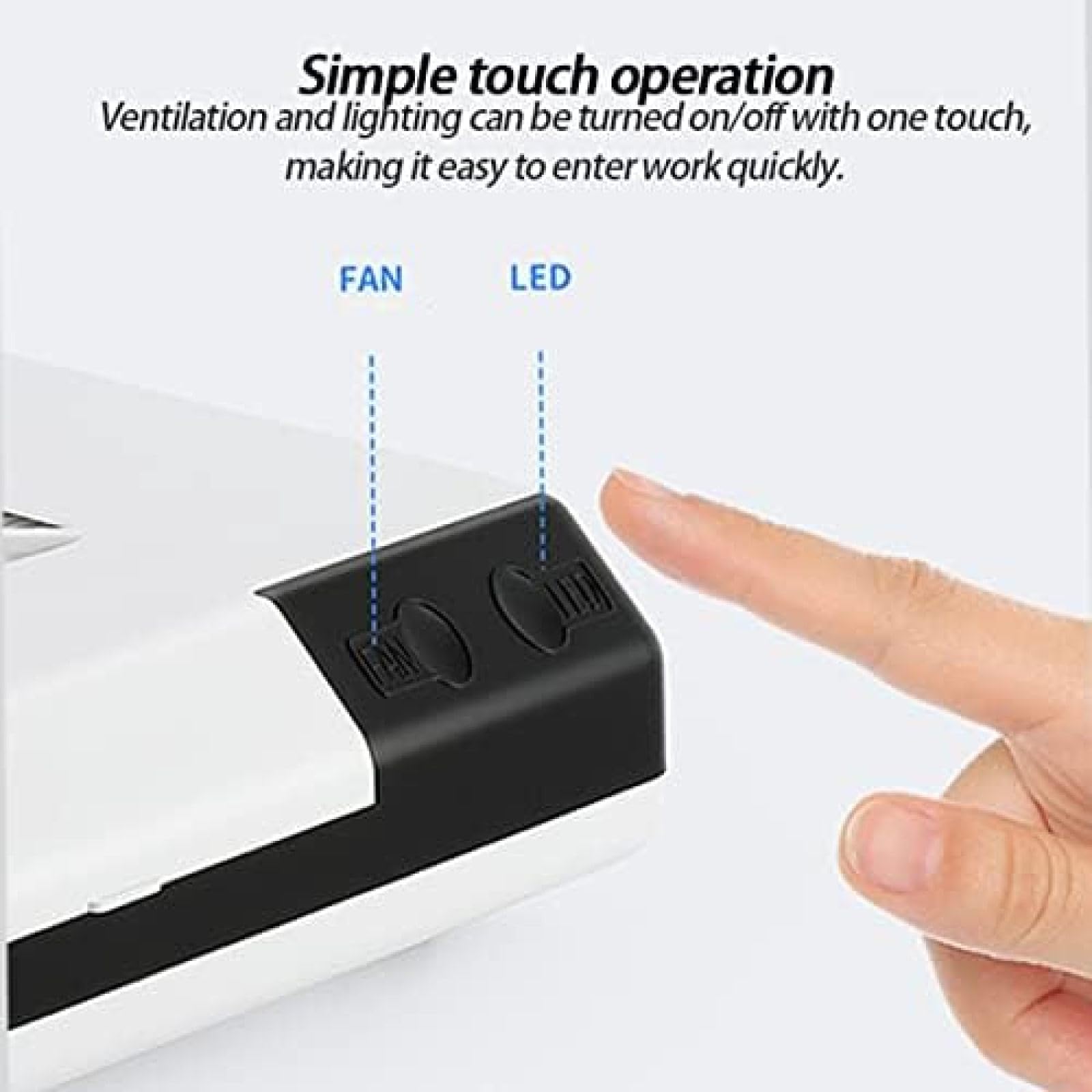 Aspirapolvere Aspiratore per Collettore di Polveri da 60 W, Attrezzatura per Laboratorio Odontoiatrico, per Uso Domestico E Professionale,YUYANAIAI