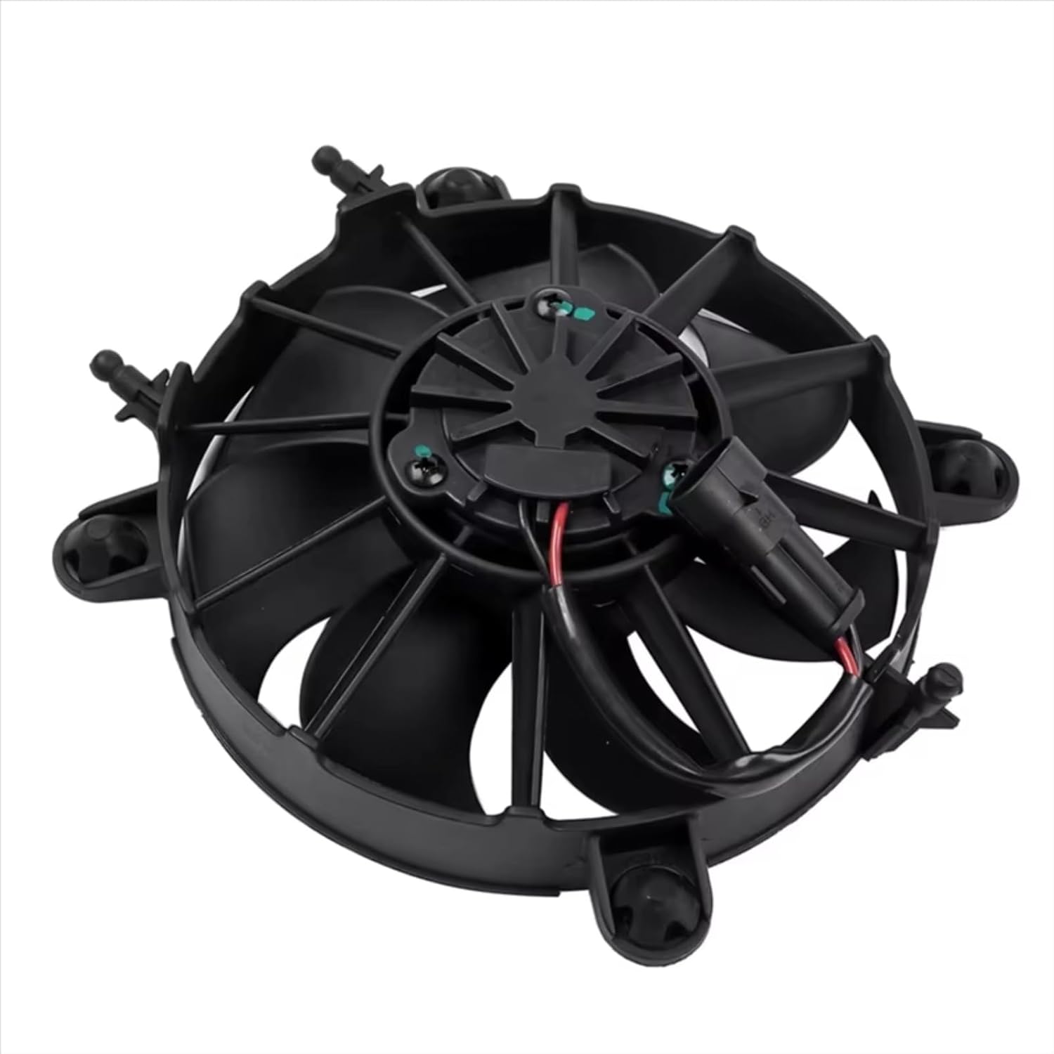 Engine Cooling Fan Mount Kit Cooling Fan Motor Engine Lid Blower Fan Parts 99162405003 99162405004 for Porsche 911 2012 2013 2014 2015 2016 2017 2018 2019