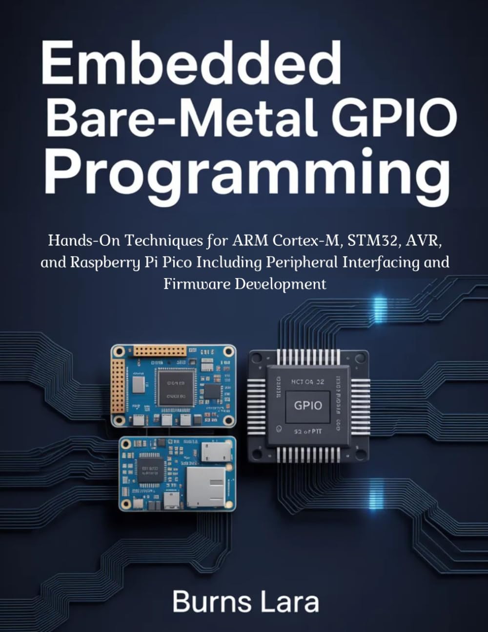 Embedded Bare‑Metal GPIO Programming: Hands-On Techniques for ARM Cortex-M, STM32, AVR, and Raspberry Pi Pico Including Peripheral Interfacing and Firmware Development