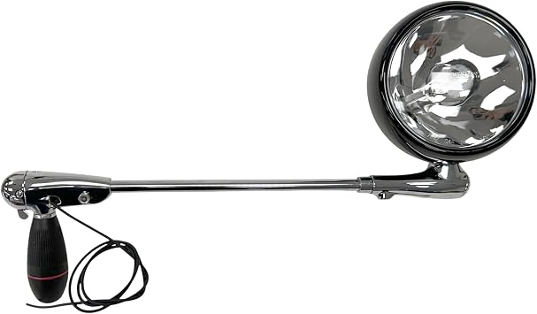 unity 330CL-0002 Spotlight Assembly CL Shaft 330 Series 6in High Intensity S04 Head with 100W Halogen Bulb Included, Black