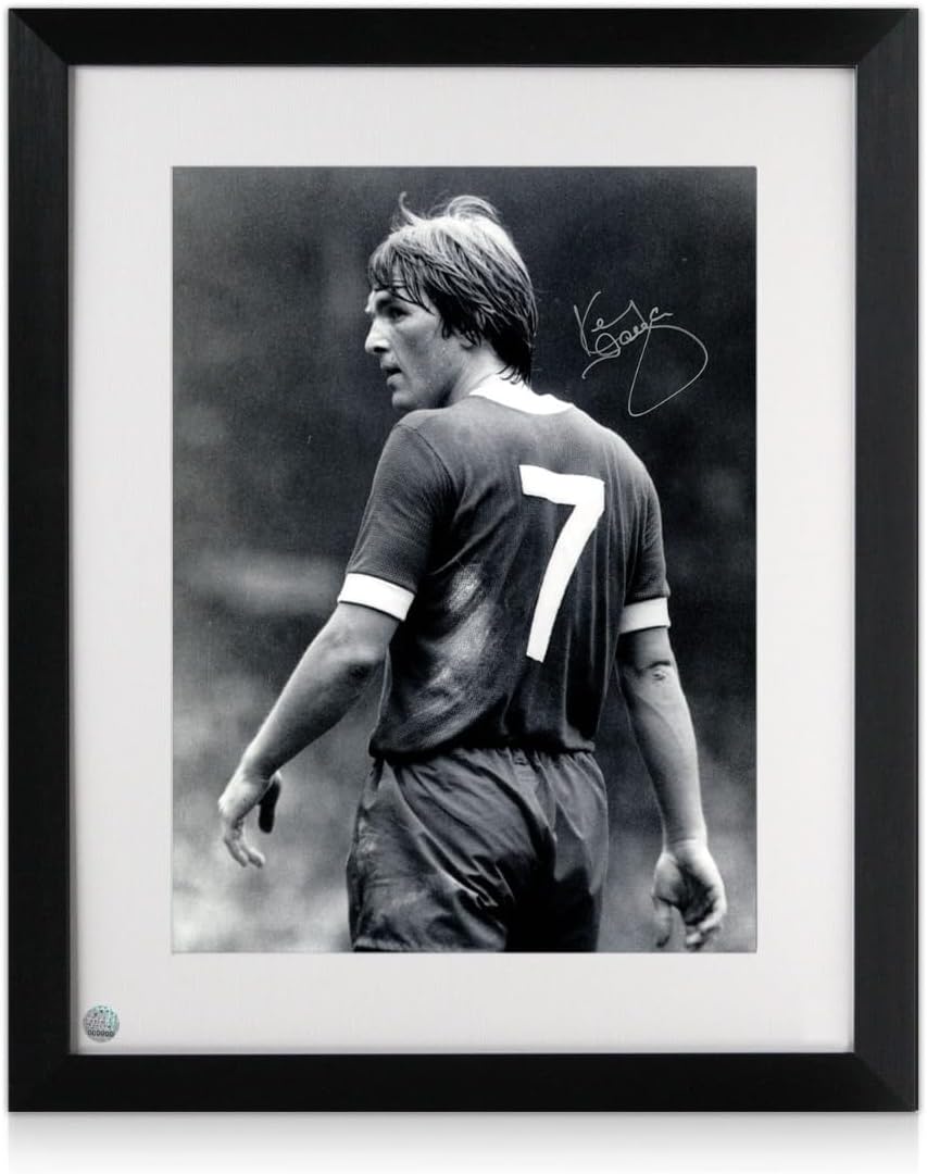 Exclusive Memorabilia Kenny Dalglish Signed Liverpool Football Photo: King Kenny. Framed