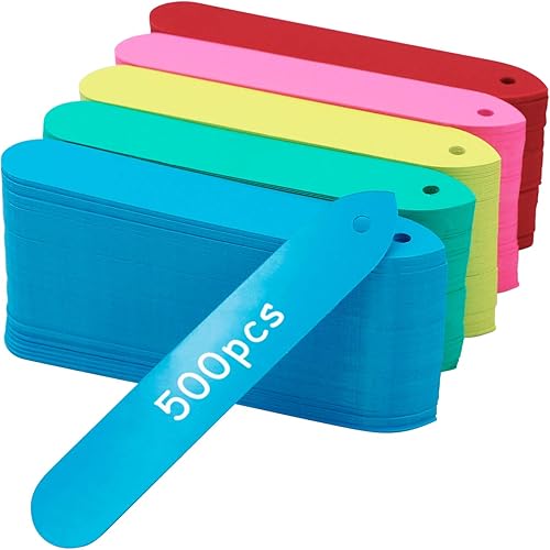 Plant Labels 500 Pcs 4 Inch Garden Markers Plant Tags Re-Usable Garden Labels St
