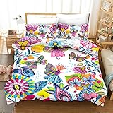 Geschlossener Weg: Bettbezug Design hat eine versteckte Form von Reißverschluss. Praktisch, damit Ihre Bettdecke diesen Bettbezug betreten und verlassen kann. So können Sie Ihre eigene Quiltfüllung in den Quiltbezug stecken. Leicht zu zerlegende Reinigung und Wartung, bequemer Verschluss.