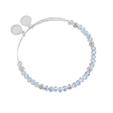 Alex and Ani Blue Crystal Beaded Bangle