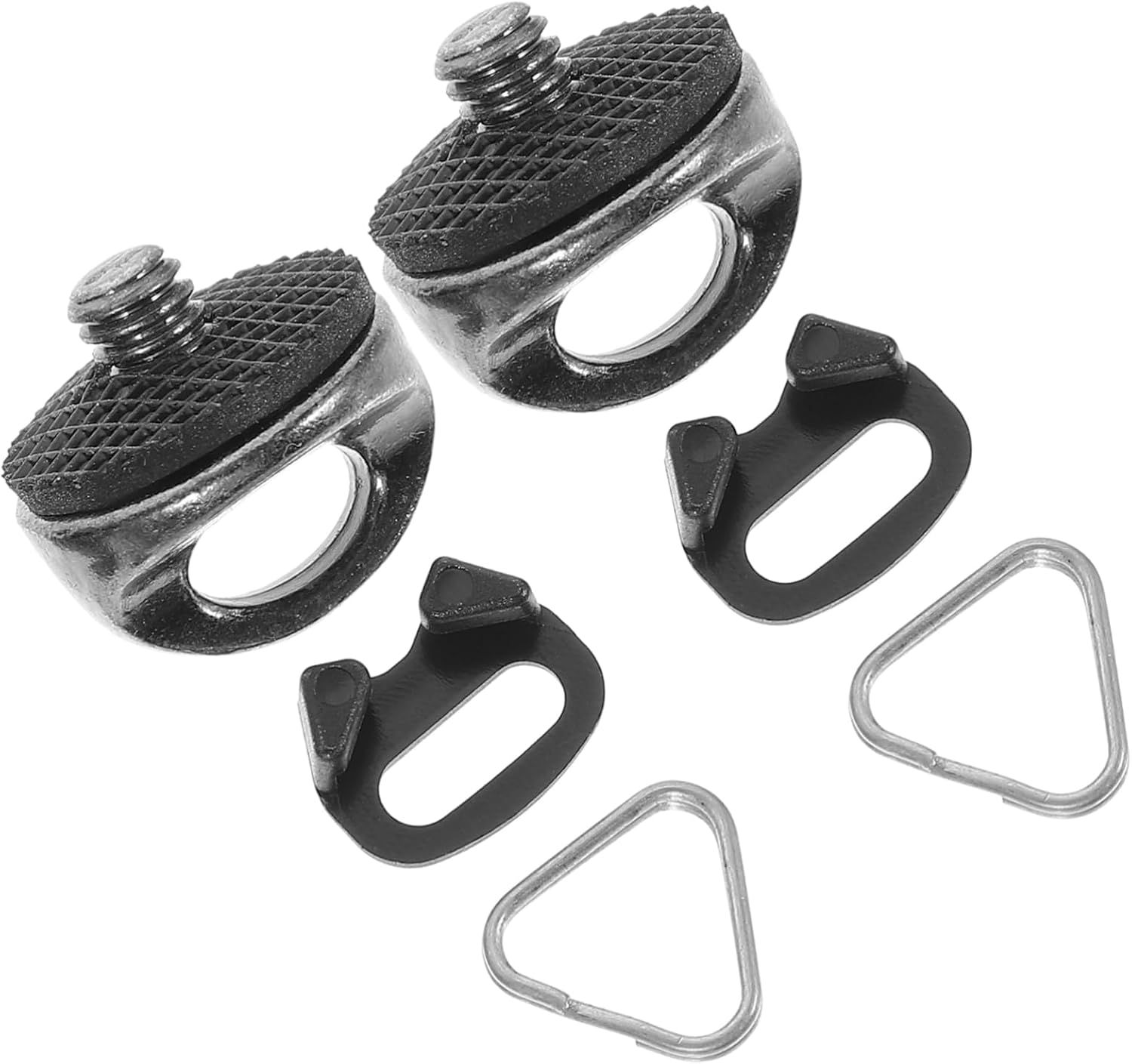 Compact Triangle Hook Camera Strap Adapter with Screw and Rubber Gasket Secure Ring Fixing for DSLR and Mirrorless Cameras Compatible with Hand and Wrist Straps Lightweight and