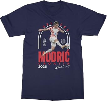 Modric 10 Croatia Tribute Graphic 2026 Fans Unisex T-Shirt