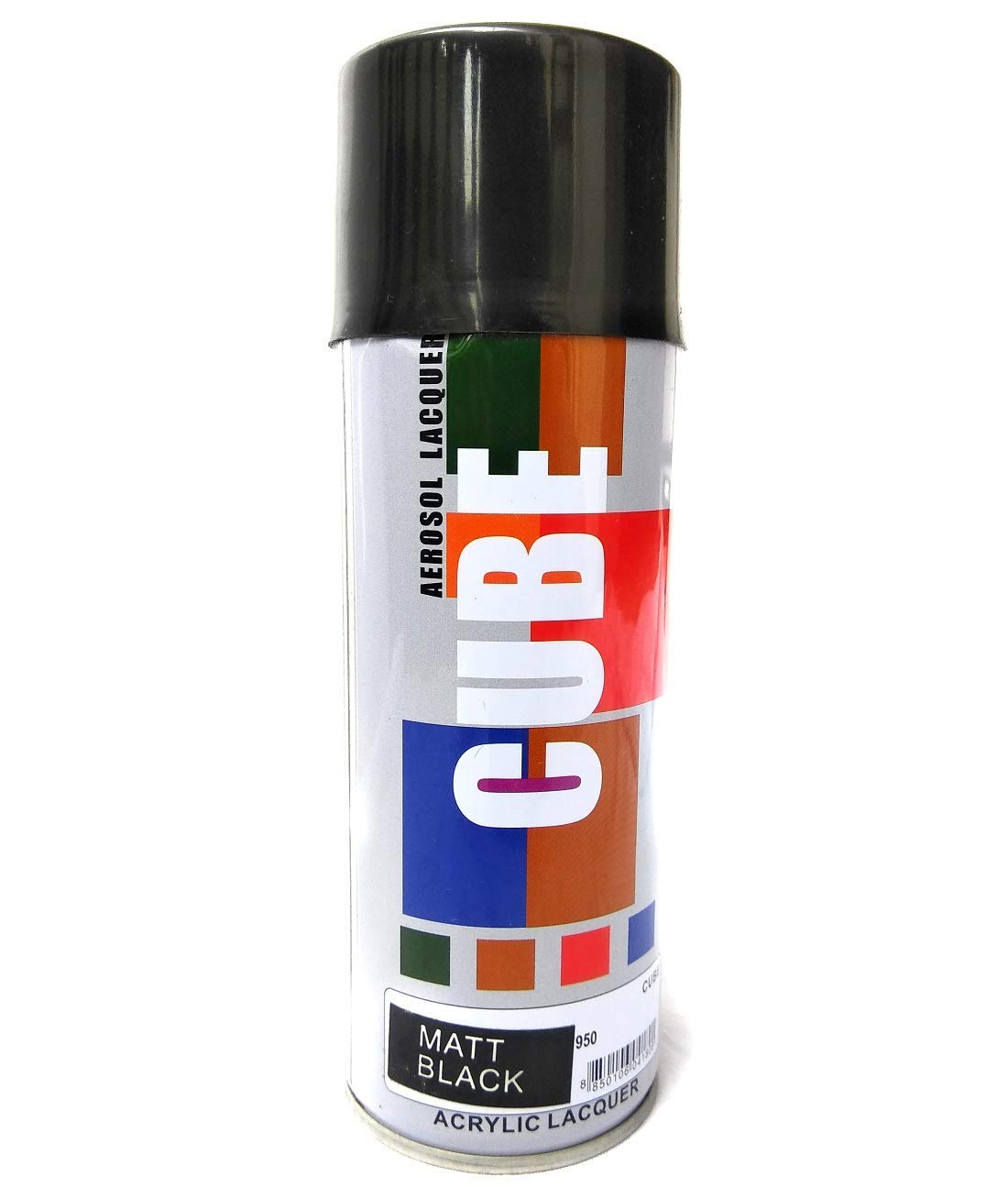 Cube Aerosol Spray Paint Can 400ml Multipurpose (MATT BLACK) (B08RSM2FDK) Amazon Price History, Amazon Price Tracker