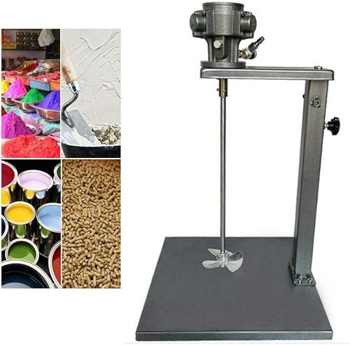 Miniatura 2 de Fetcoi Mezcla de pintura neumática de 5 galones, mezcladora de polvo de masilla, mezcladora automática de aire de pintura de 14 HP, licuadora