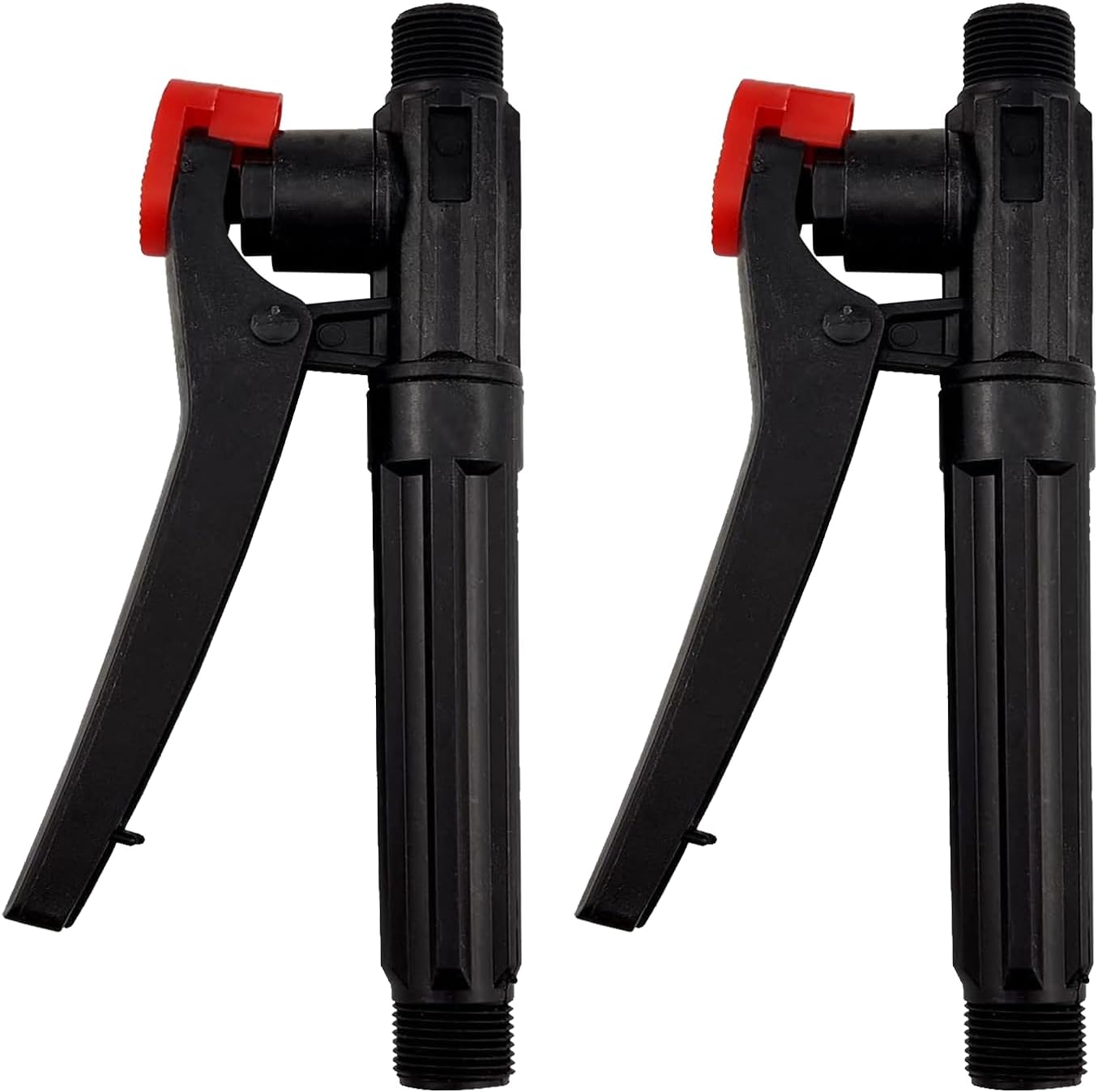 Pump Action Pressure Sprayer Handle, Replacement Wand for Backpack Sprayer, One-Handed Operation, Adjustable Water Spray 2 Pcs