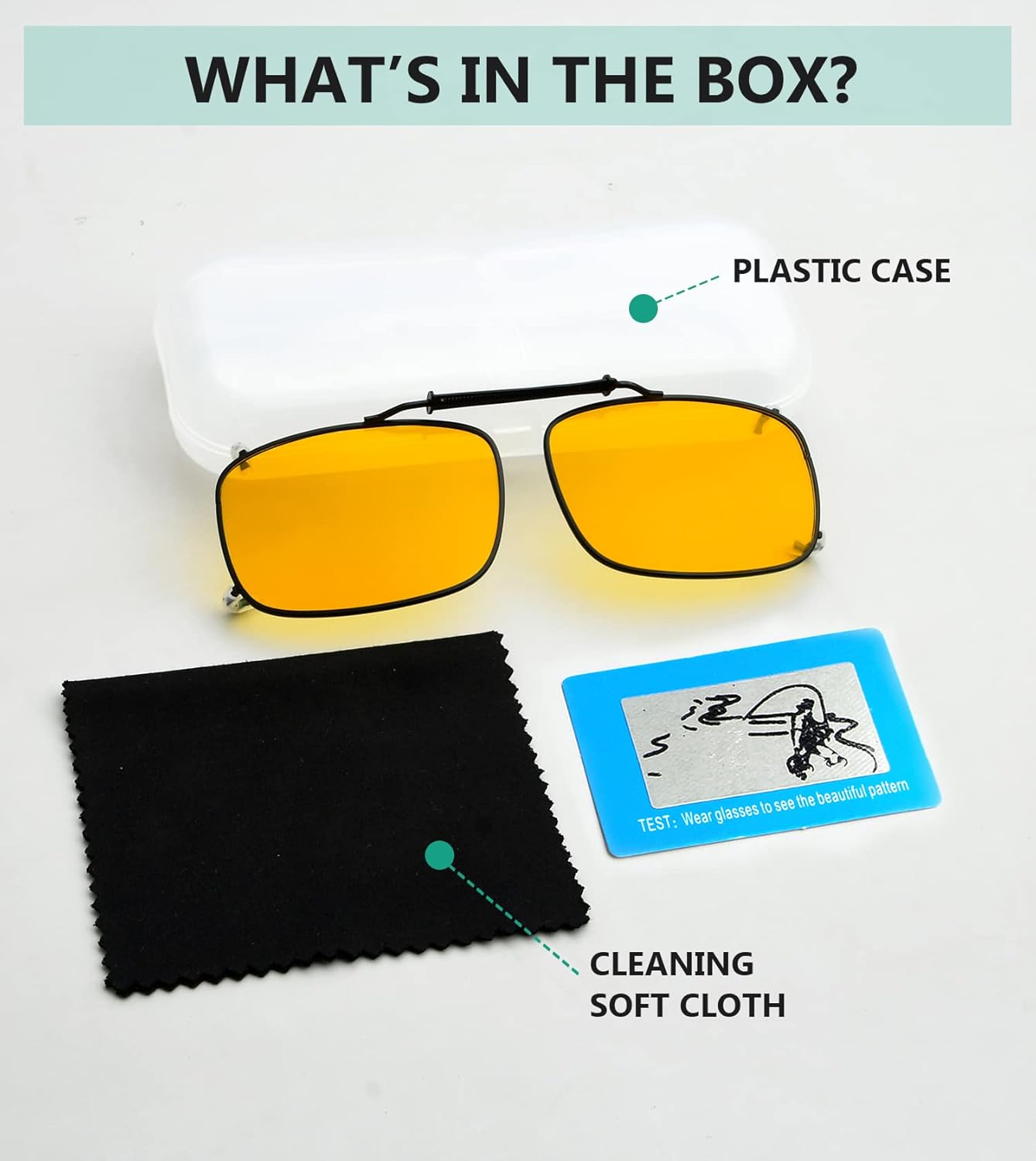 Eyekepper Large Clip On Sunglasses Polarized Lens - Image 6