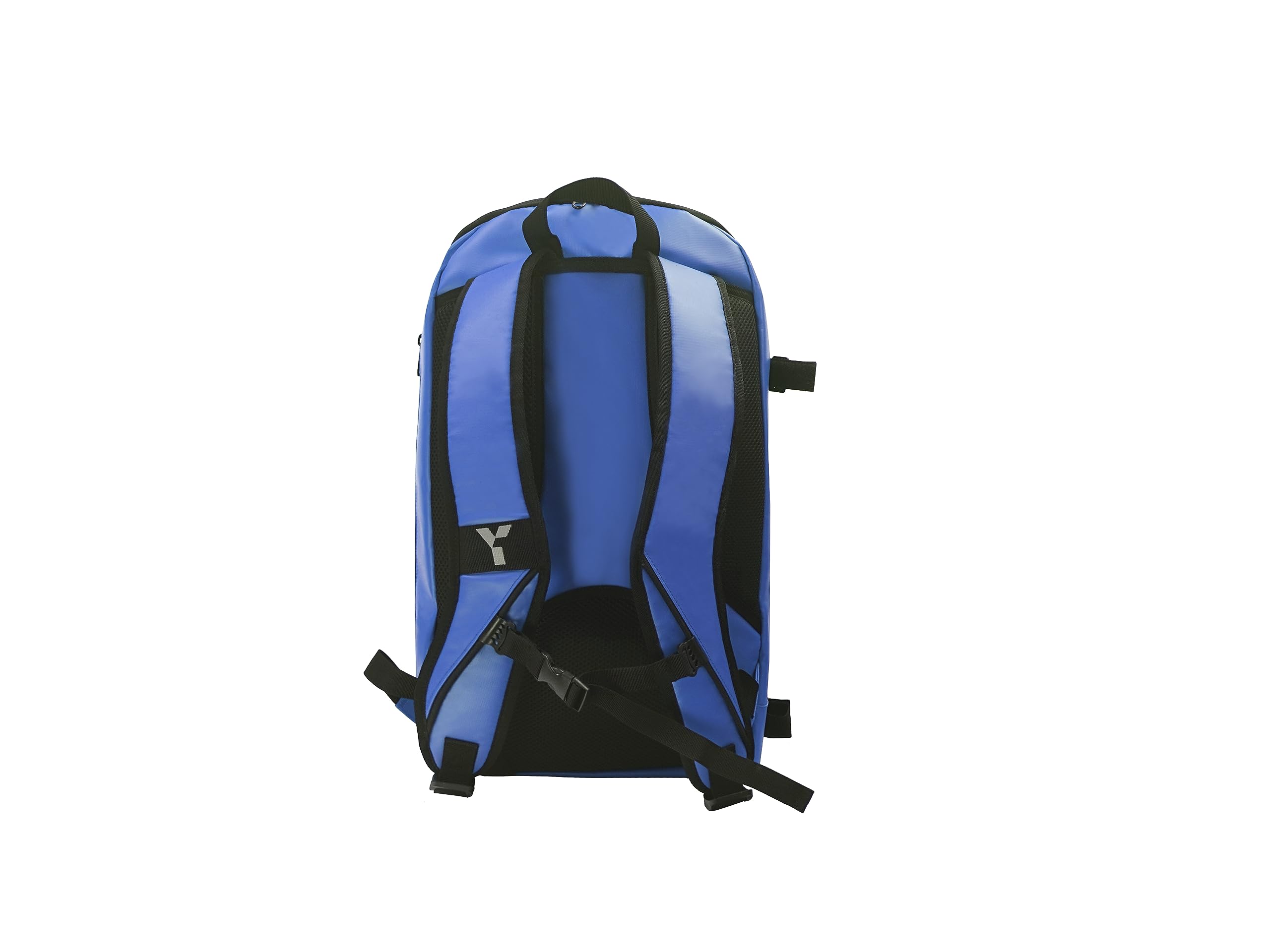 Ranger Sac à dos imperméable, bâche robuste, bretelles rembourrées, dos rembourré, Y1 Sport, noir, support de crosse de hockey