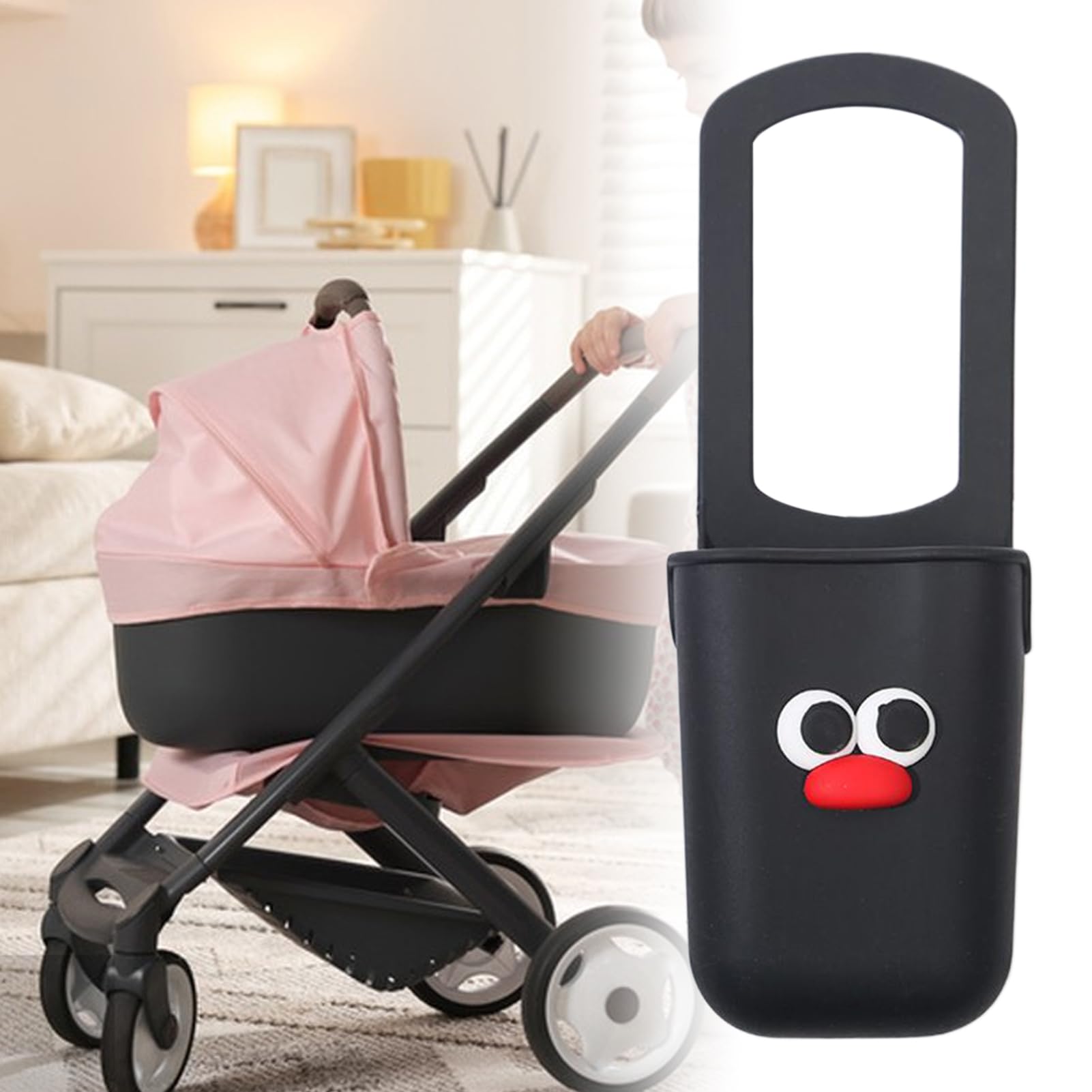 Portabottiglie Passeggino Supporto Antigoccia Bibite, Telefono Chiavi Snack | Porta Bicchiere Da Caffè Monopattino Per Girello Viaggio Spiaggia Outdoor Bici Monopattino
