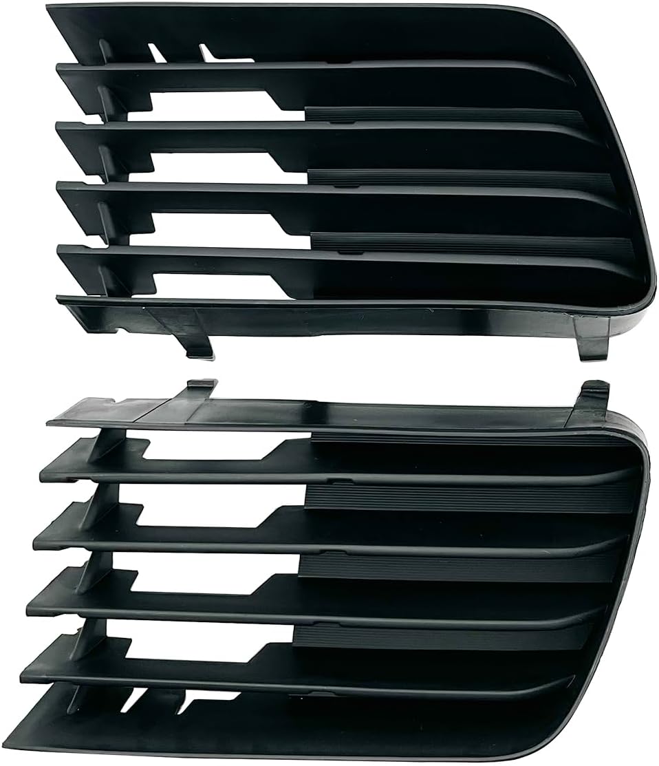 For 2004-2009 Toyota Prius Front Bumper Fog Light Lamp Covers Outer Grilles Set