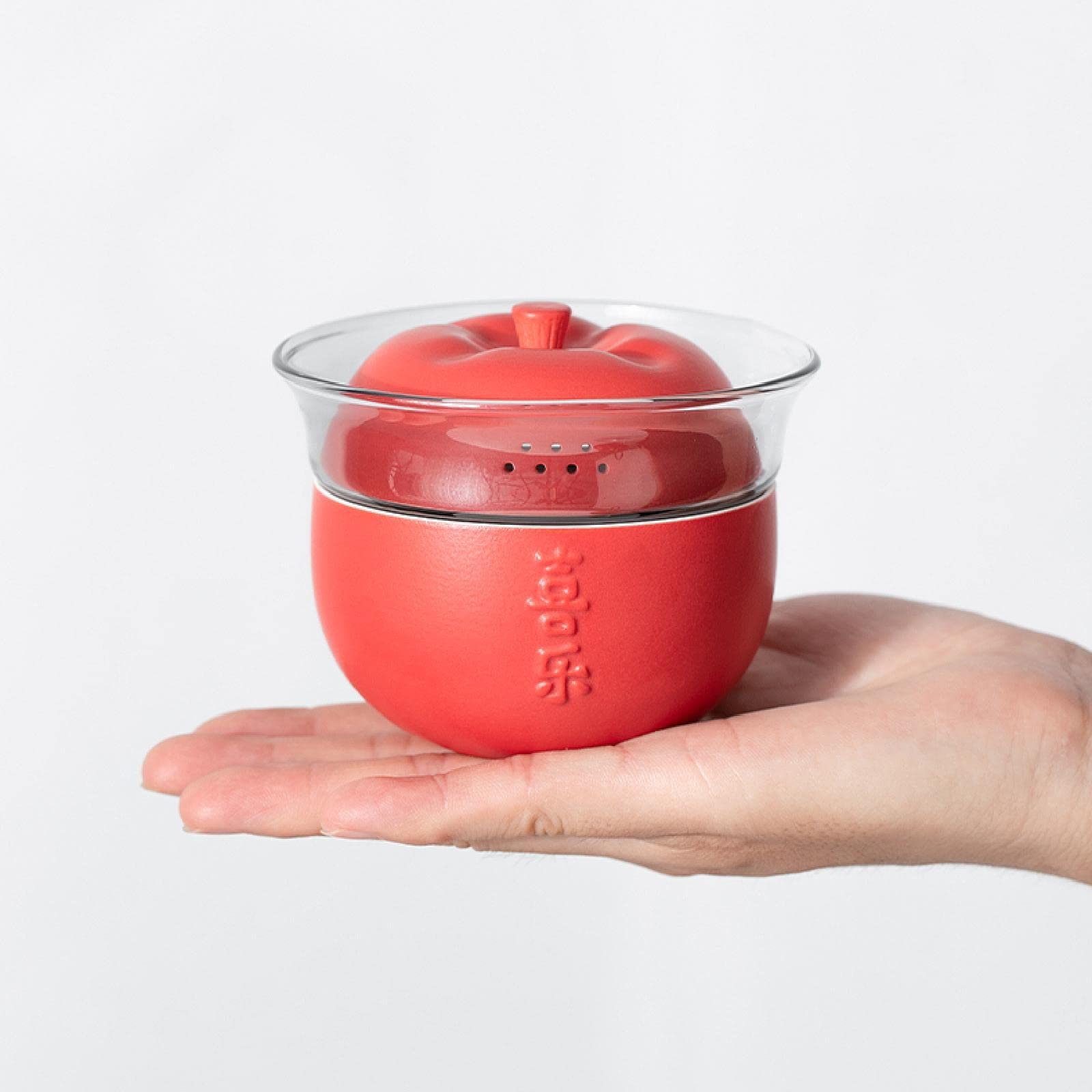 保証書あり］LIYAOGUOCI 赤い茶器セット 保証書あり］LIYAOGUOCI 赤い