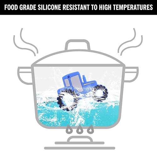 Miniatura 4 de Mordedor de silicona para automóvil de tractor para bebé, juguetes sensoriales para masticar, sin BPA, suaves y efectivos, juguetes para aliviar el