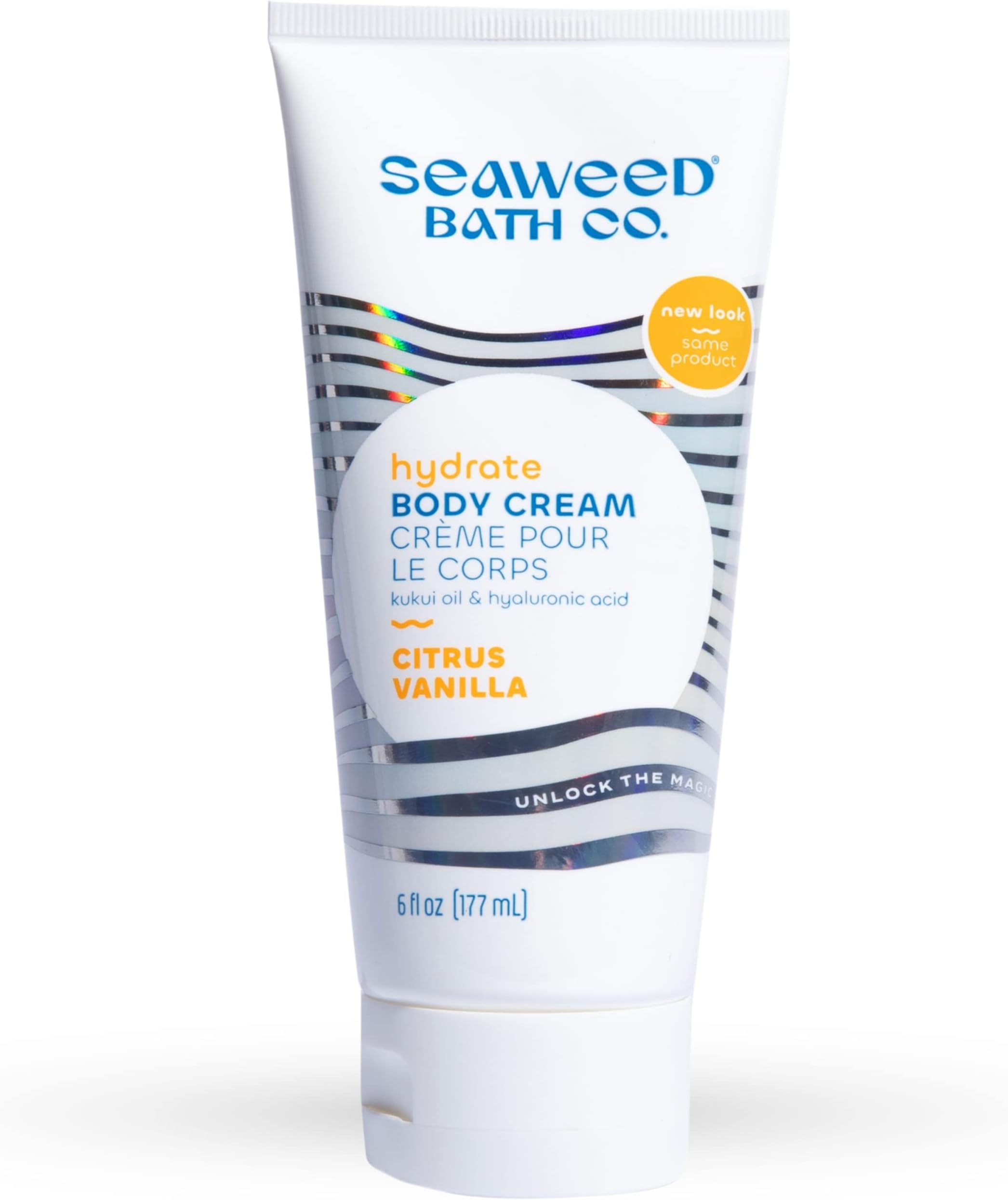 Seaweed Bath Body Cream, Citrus Vanilla